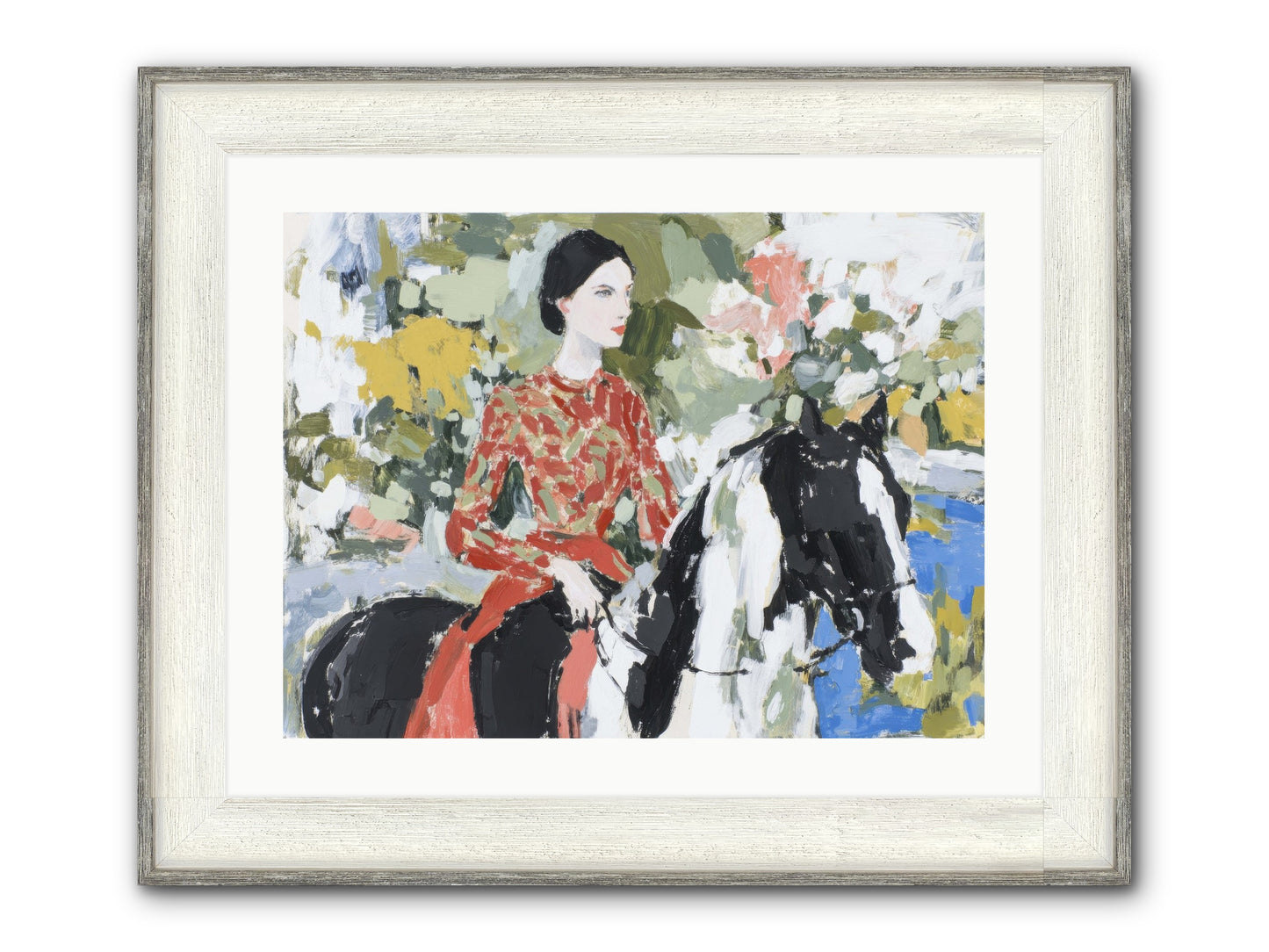 My Royal Escape Framed Print - Driftwood White 24x18