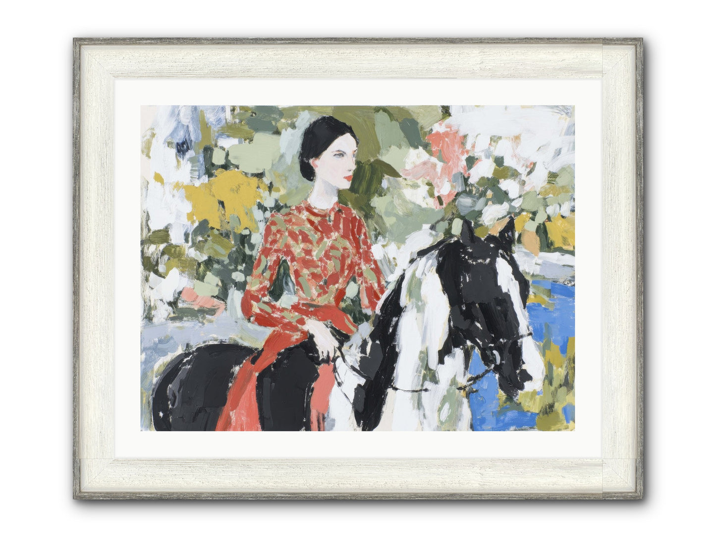 My Royal Escape Framed Print - Driftwood White 32x24