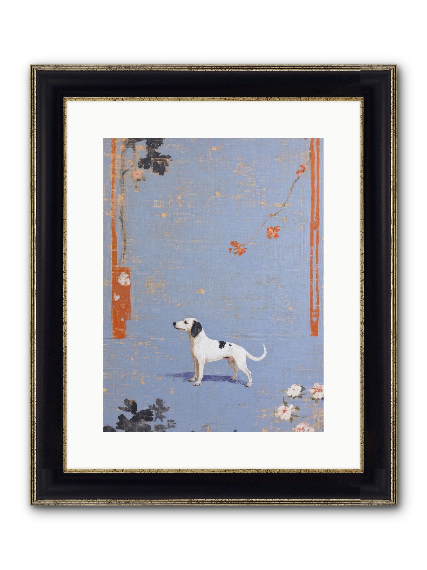My Saturday Prince Framed Print - Black & Gold 12x16