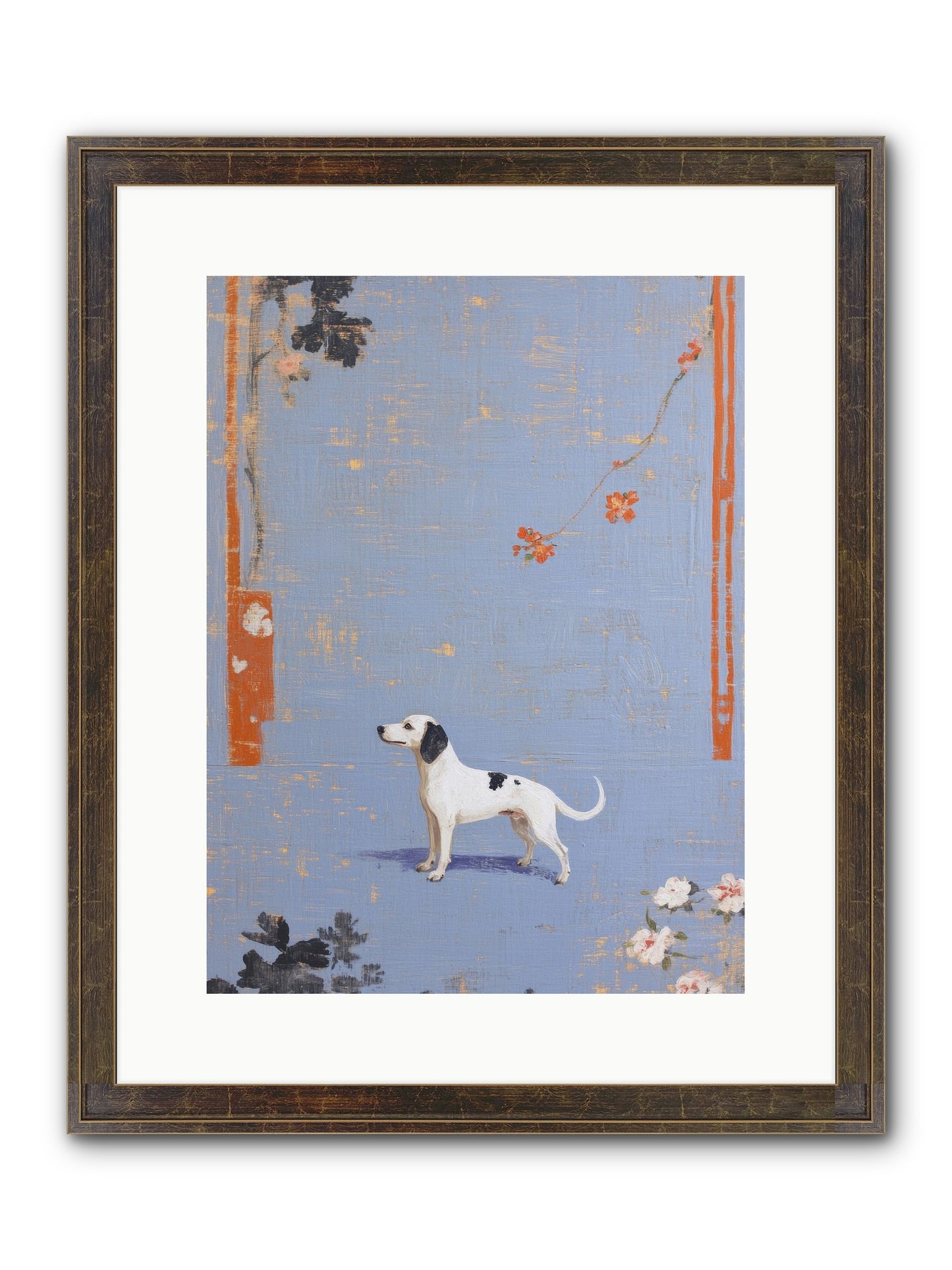 My Saturday Prince Framed Print - Slimwoods Black/Gold 12x16