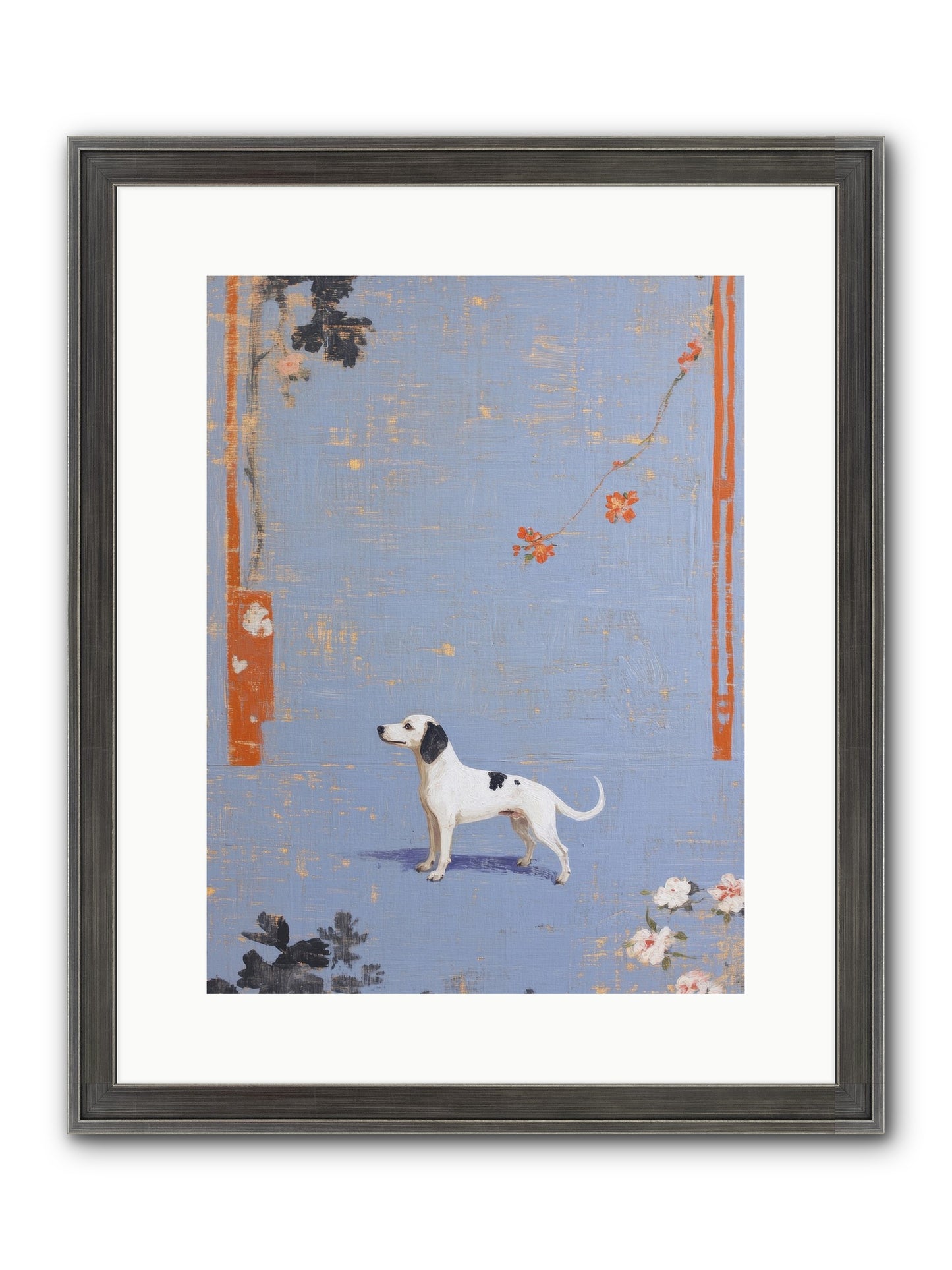 My Saturday Prince Framed Print - Slimwoods Black/Silver 12x16
