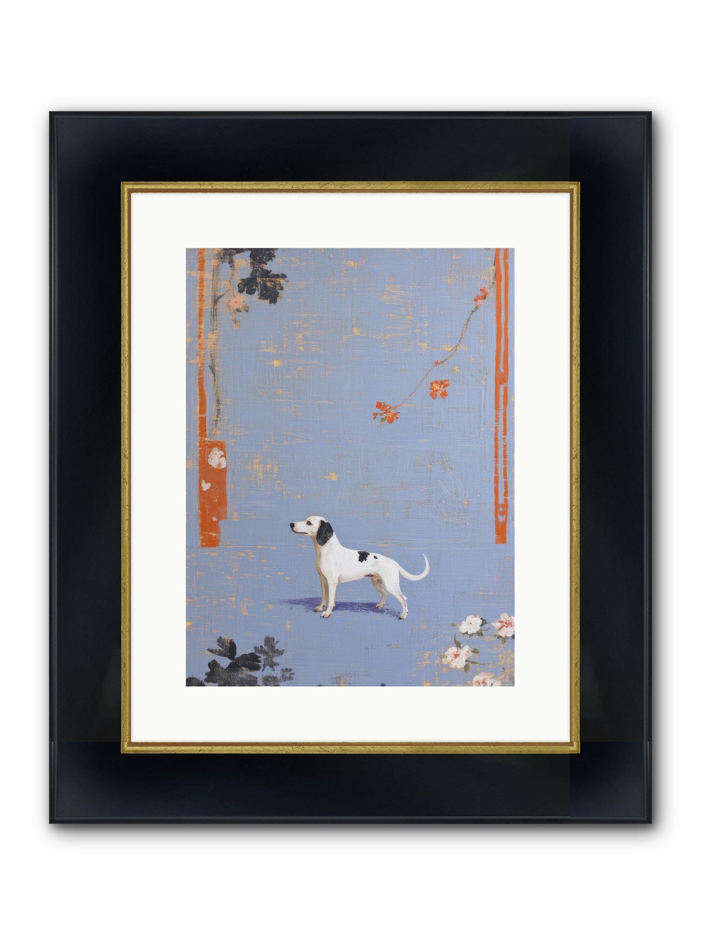 My Saturday Prince Framed Print - Wide Black w/Gold 12x16