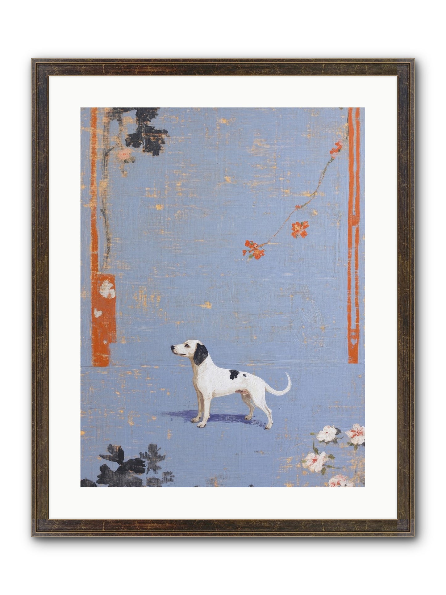 My Saturday Prince Framed Print - Slimwoods Black/Gold 18x24