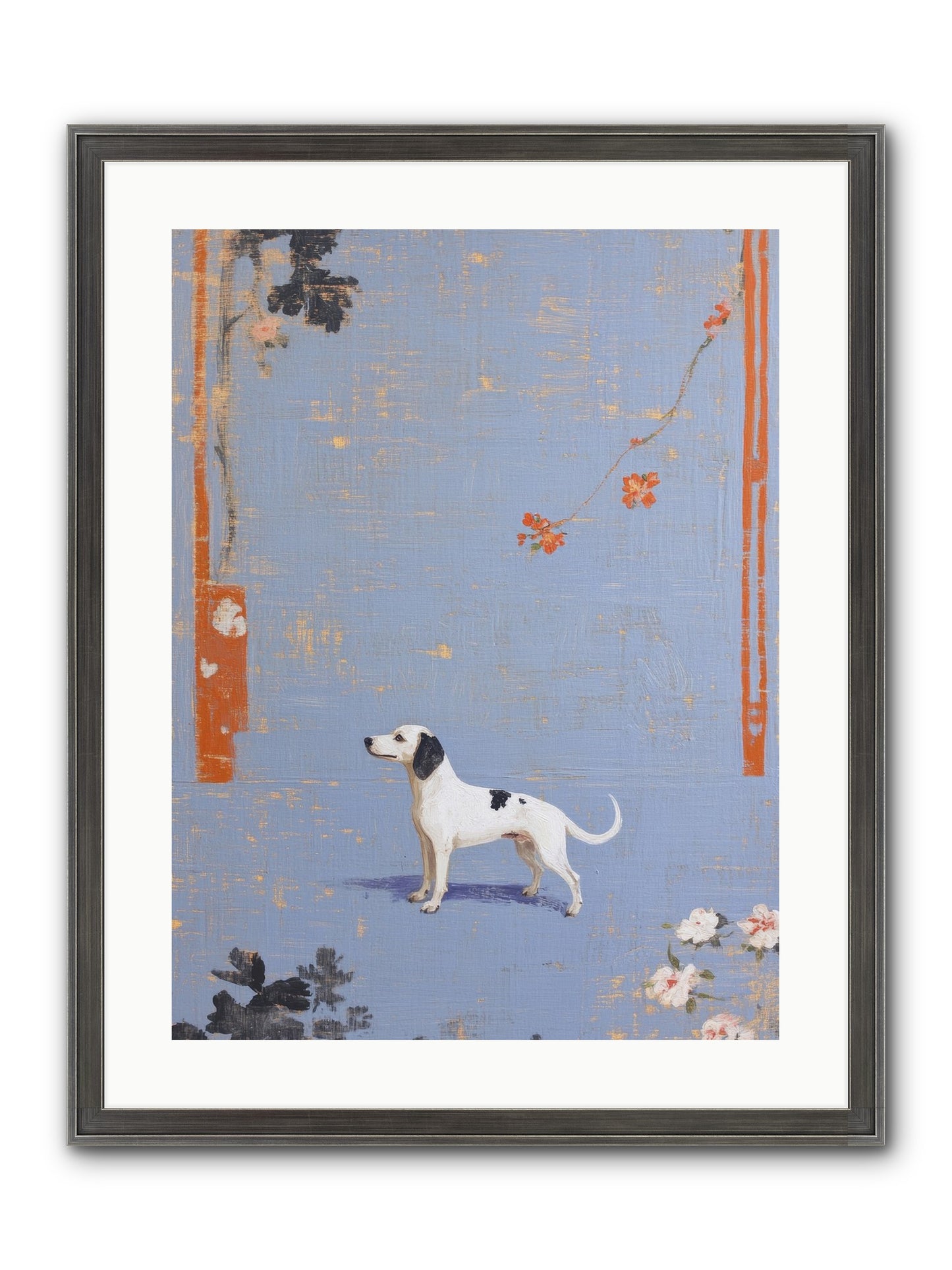 My Saturday Prince Framed Print - Slimwoods Black/Silver 18x24
