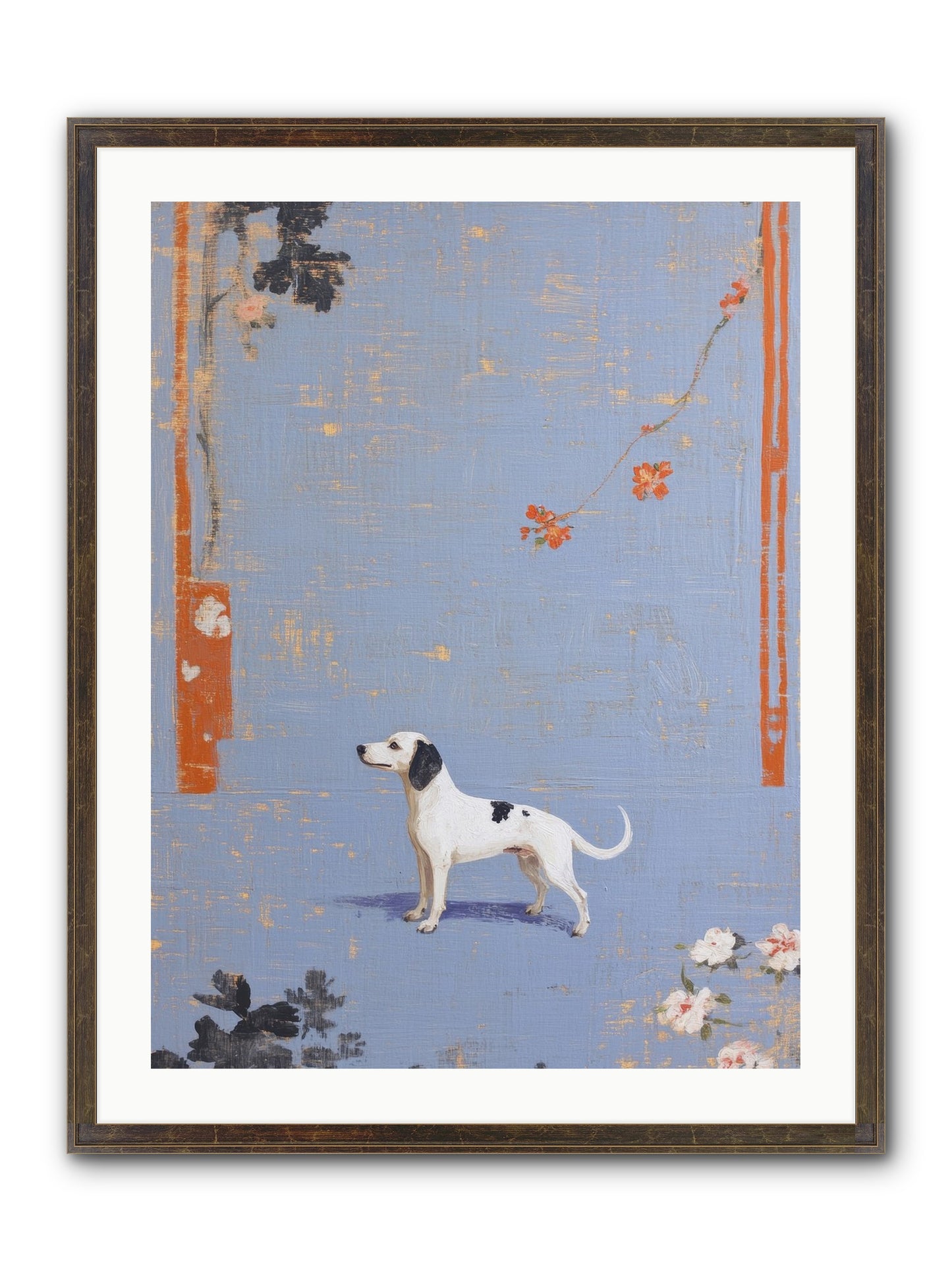 My Saturday Prince Framed Print - Slimwoods Black/Gold 24x32