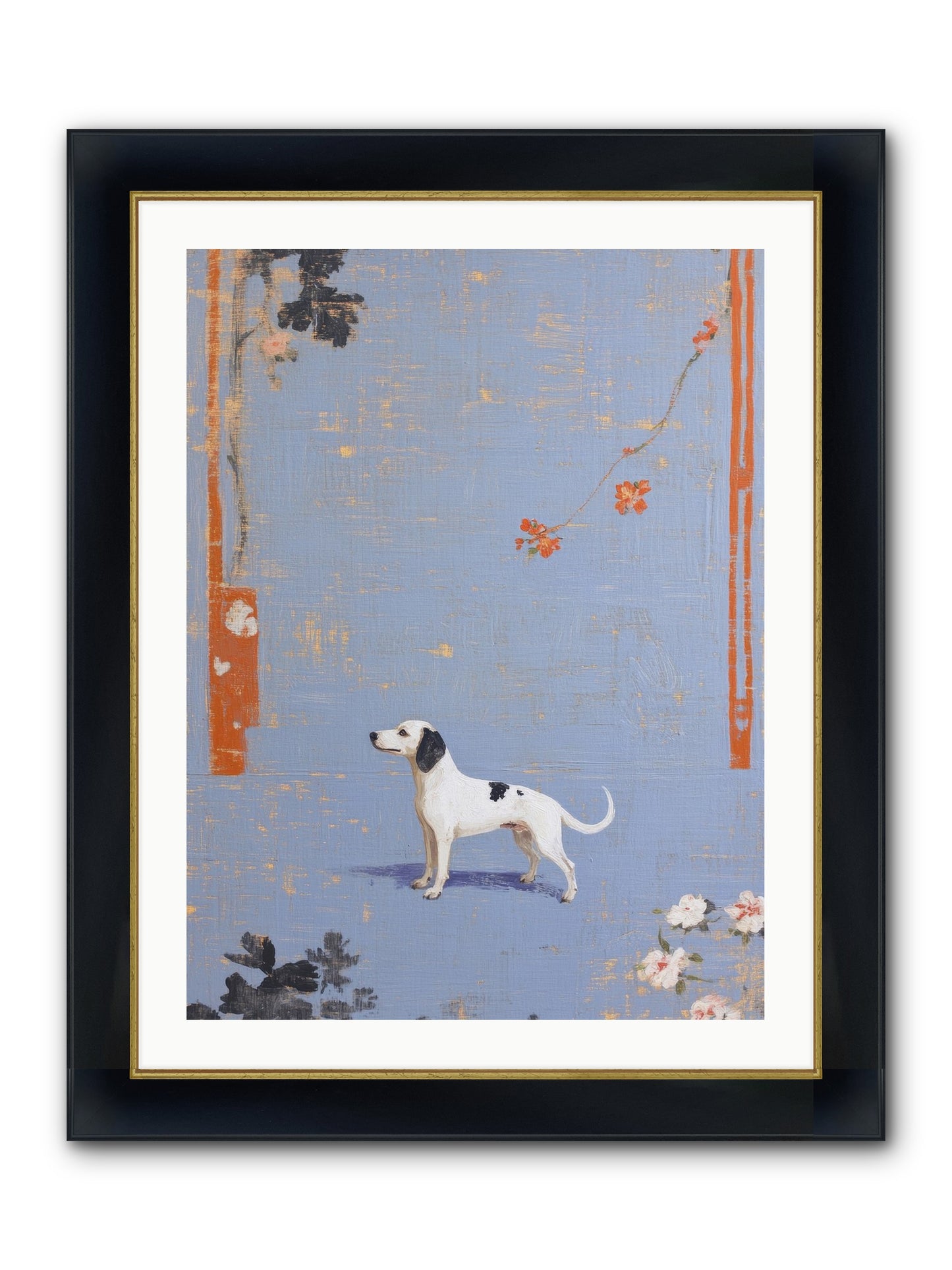 My Saturday Prince Framed Print - Wide Black w/Gold 24x32