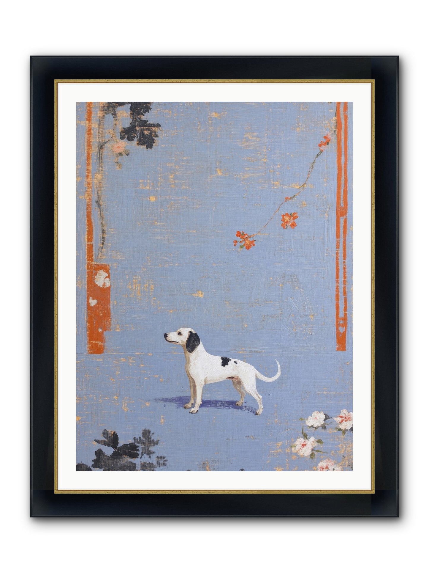 My Saturday Prince Framed Print - Wide Black w/Gold 30x40