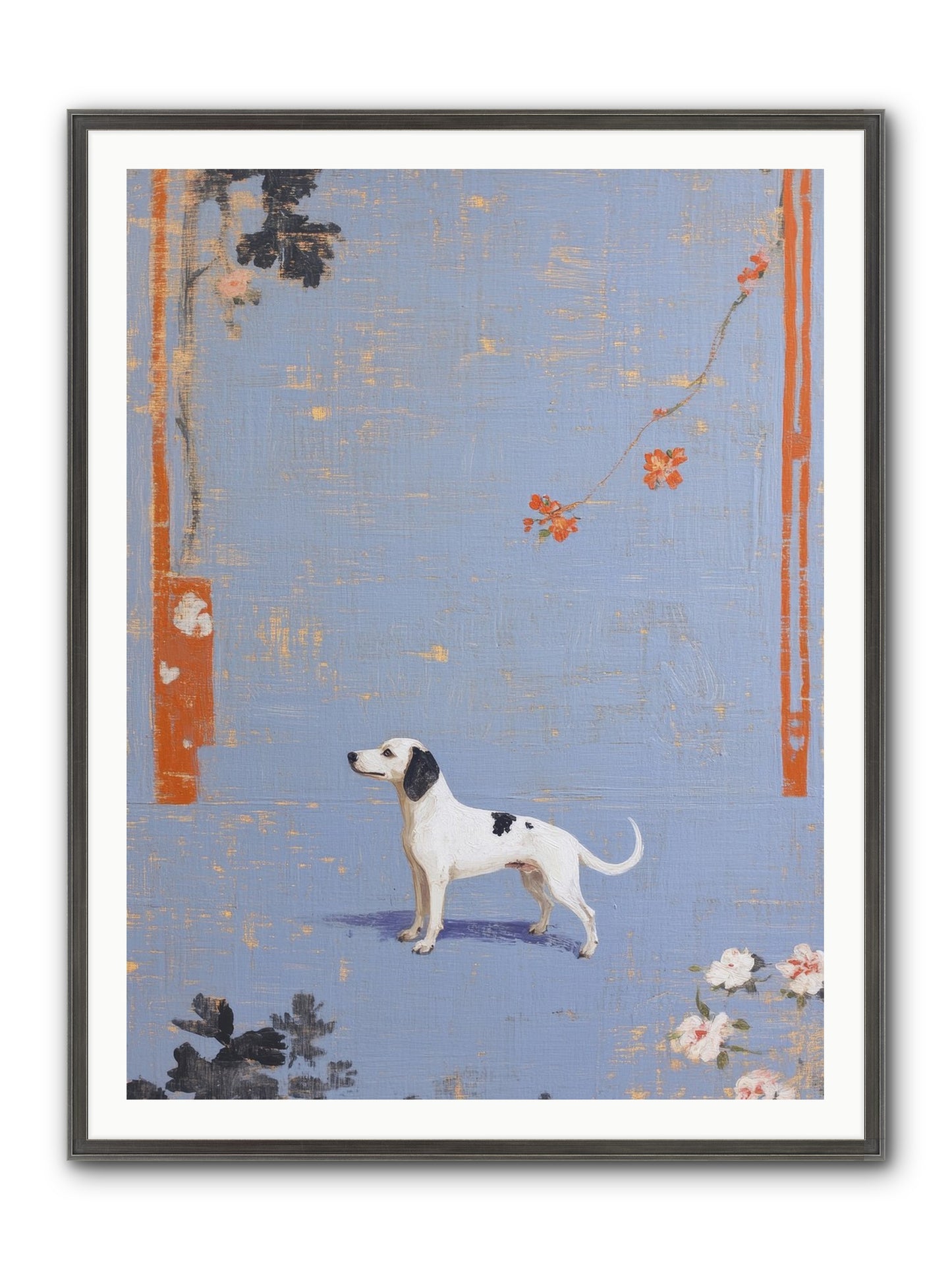 My Saturday Prince Framed Print - Slimwoods Black/Silver 36x48