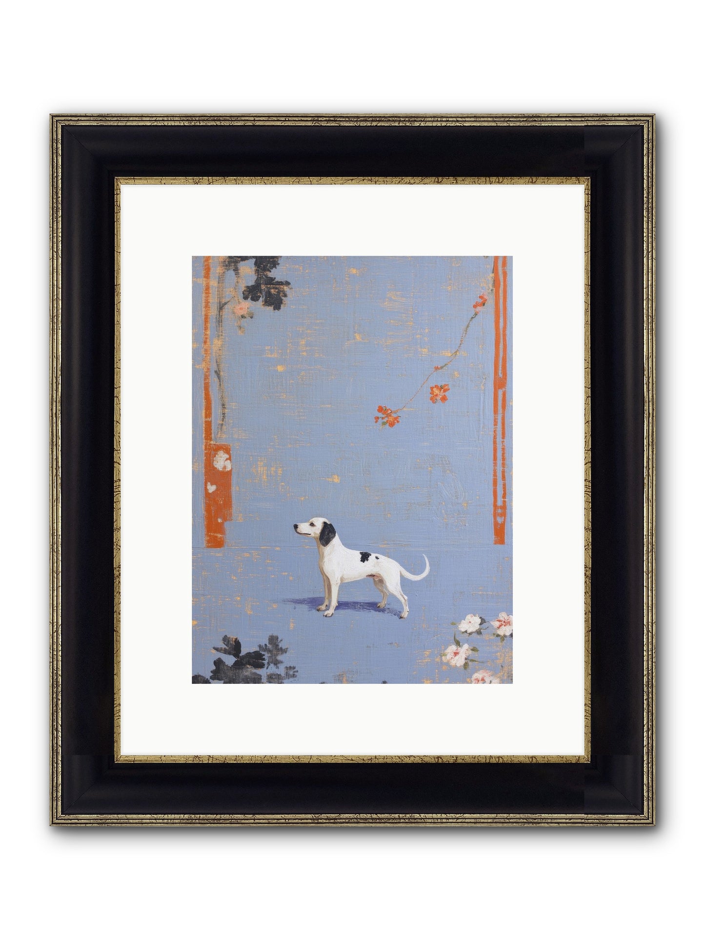My Saturday Prince Framed Print - Black & Gold 9x12