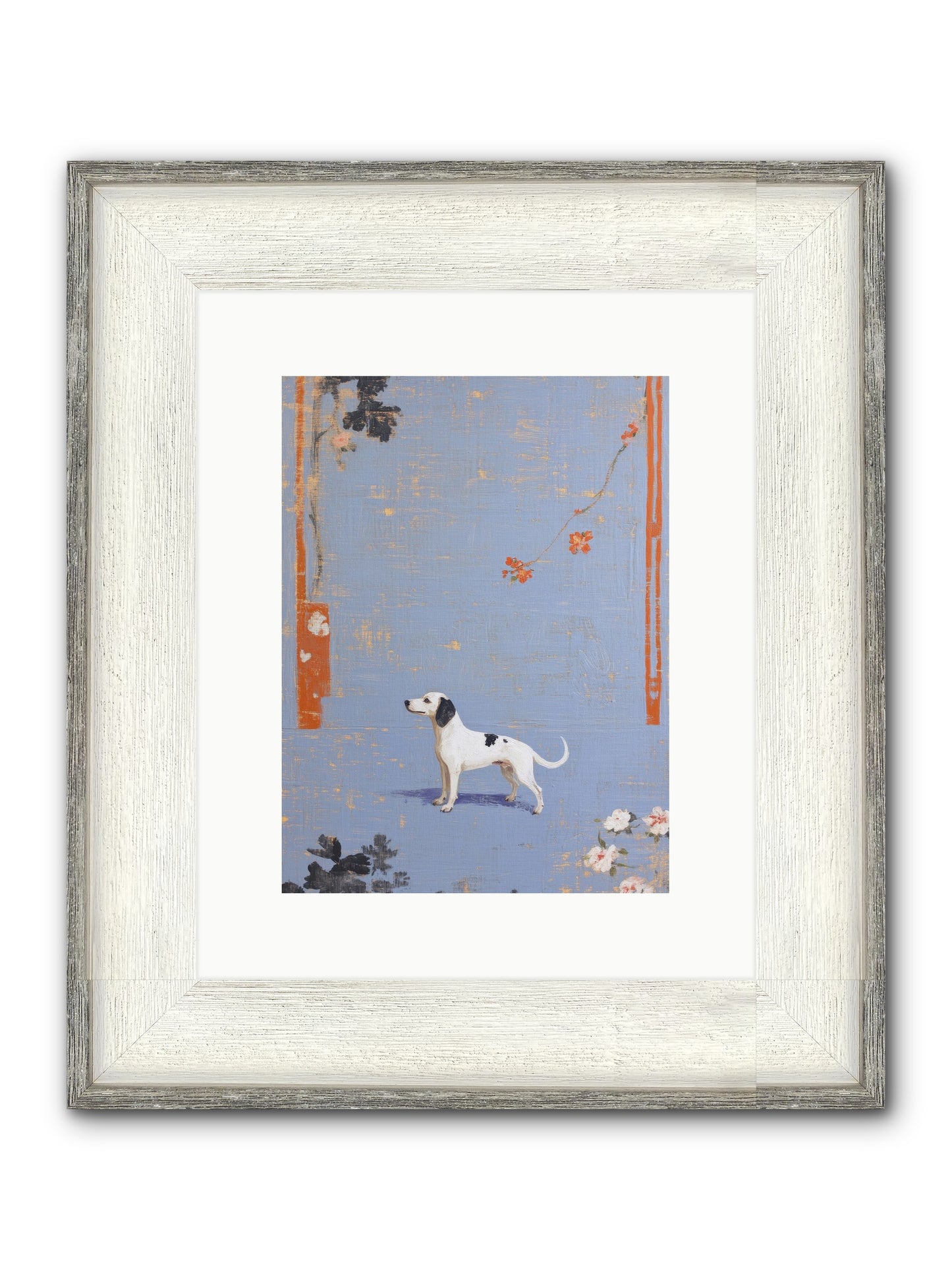 My Saturday Prince Framed Print - Driftwood White 9x12