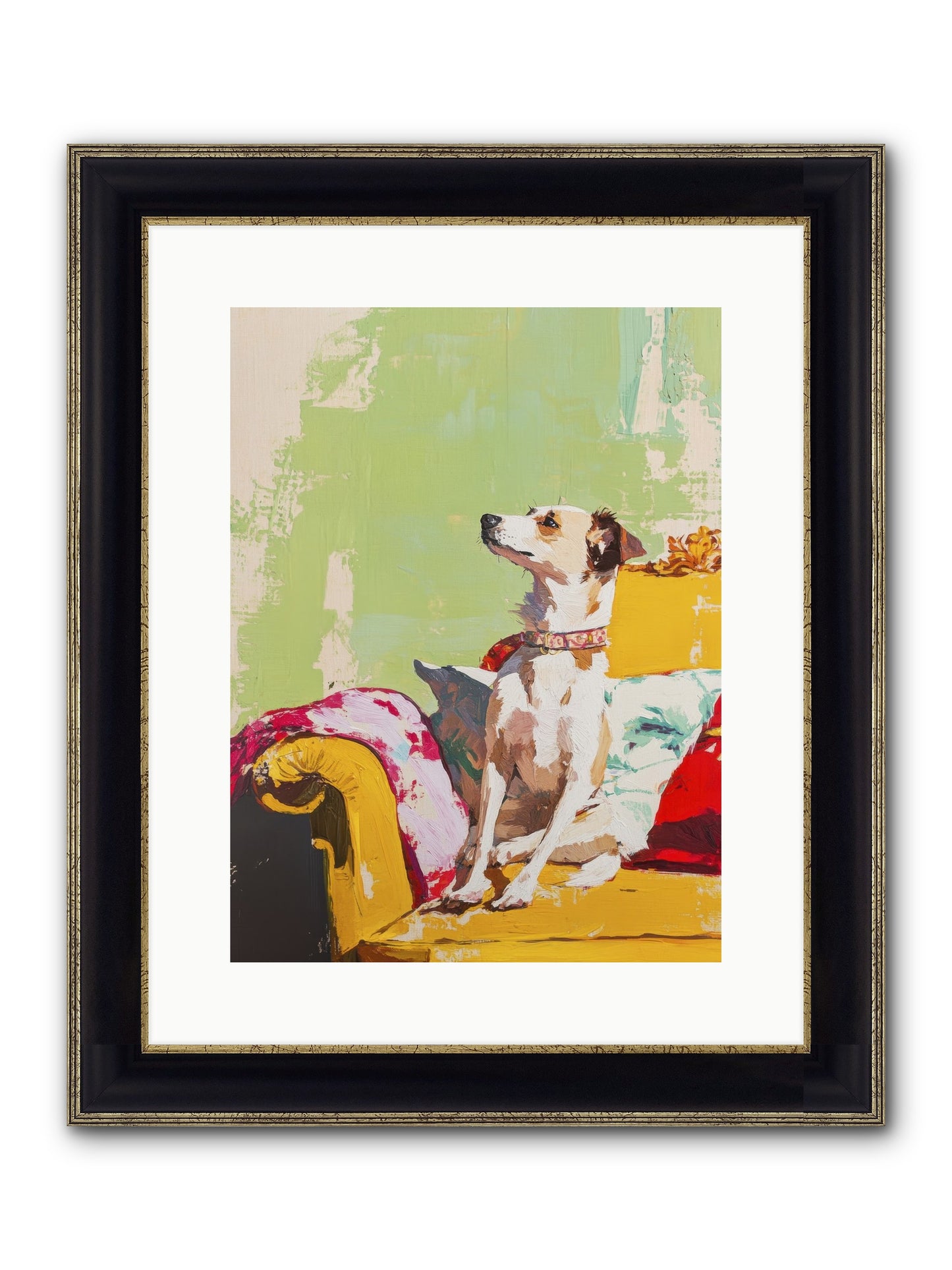 My Sweetest Memory Framed Print - Black & Gold 12x16