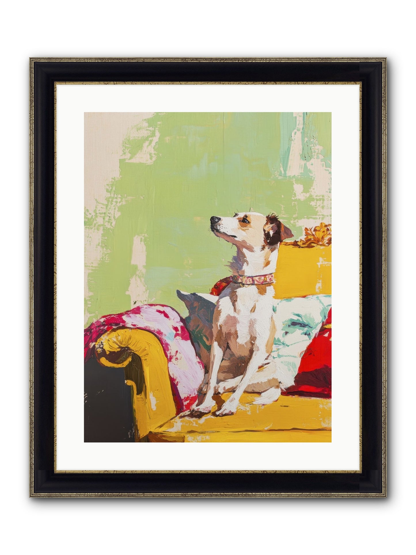 My Sweetest Memory Framed Print - Black & Gold 18x24