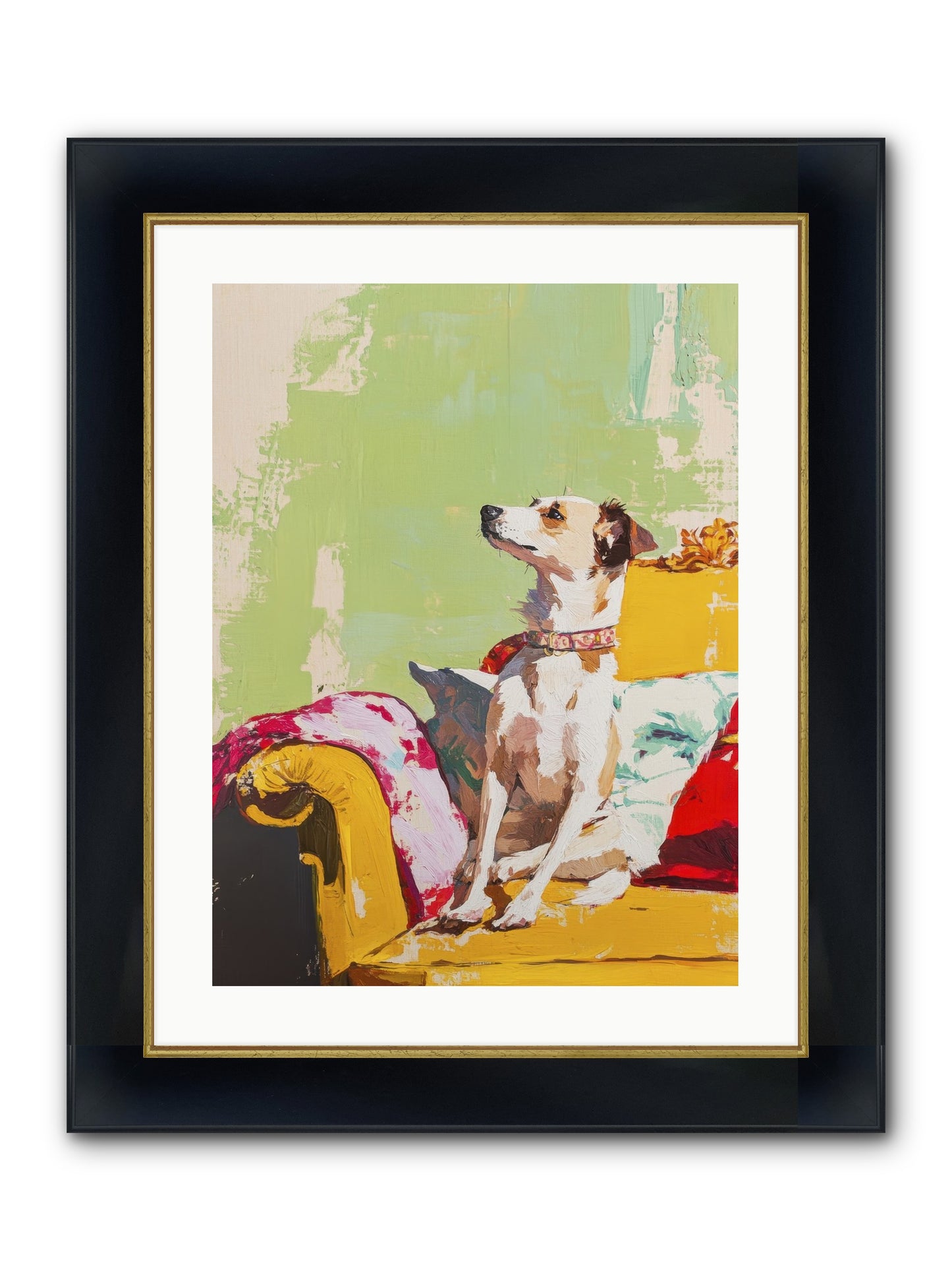 My Sweetest Memory Framed Print - Wide Black w/Gold 18x24