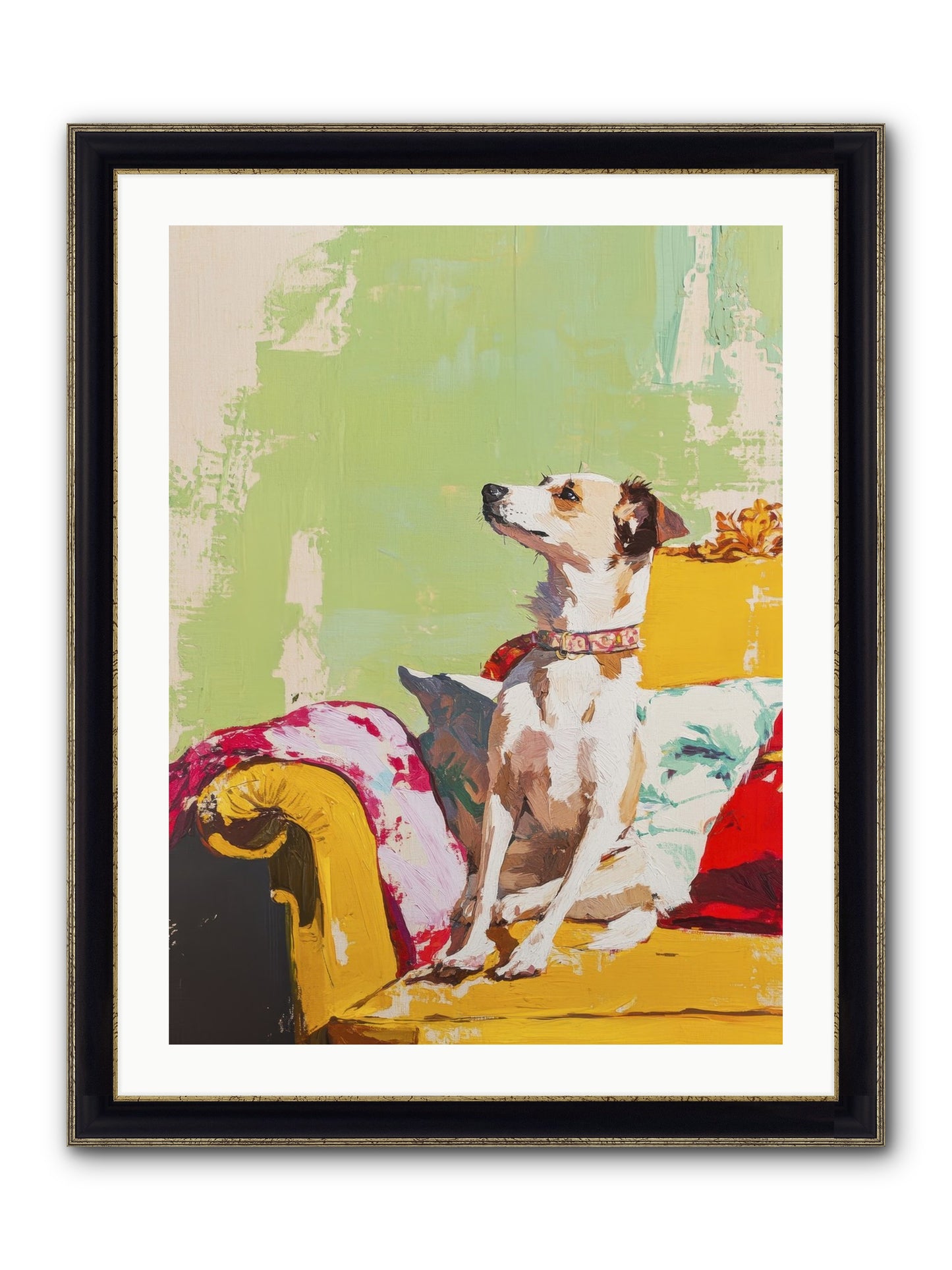 My Sweetest Memory Framed Print - Black & Gold 24x32
