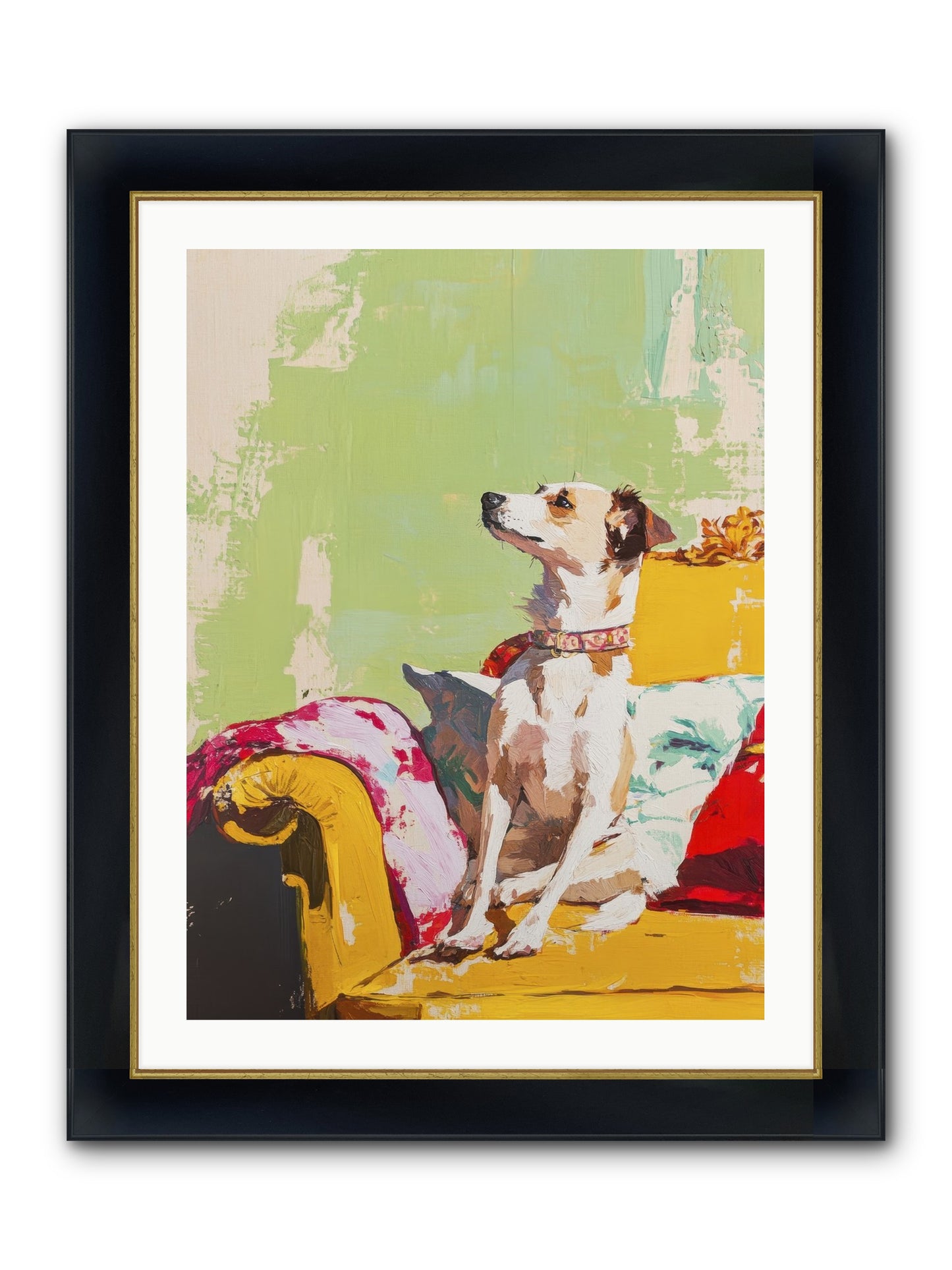 My Sweetest Memory Framed Print - Wide Black w/Gold 24x32