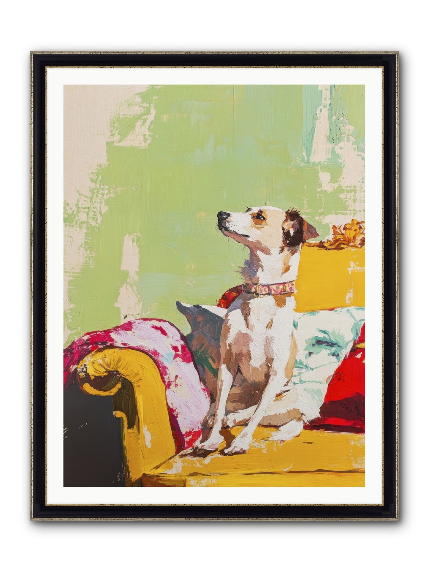 My Sweetest Memory Framed Print - Black & Gold 36x48