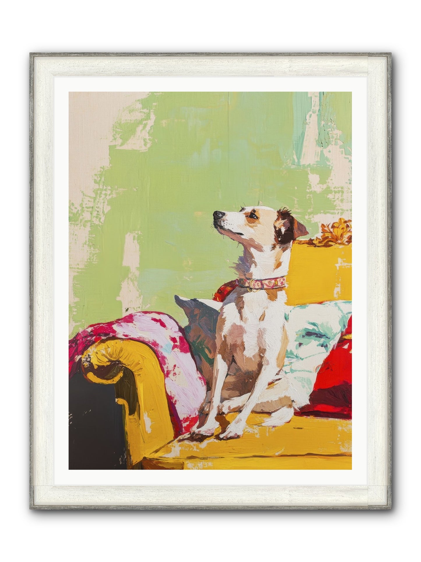 My Sweetest Memory Framed Print - Driftwood White 36x48