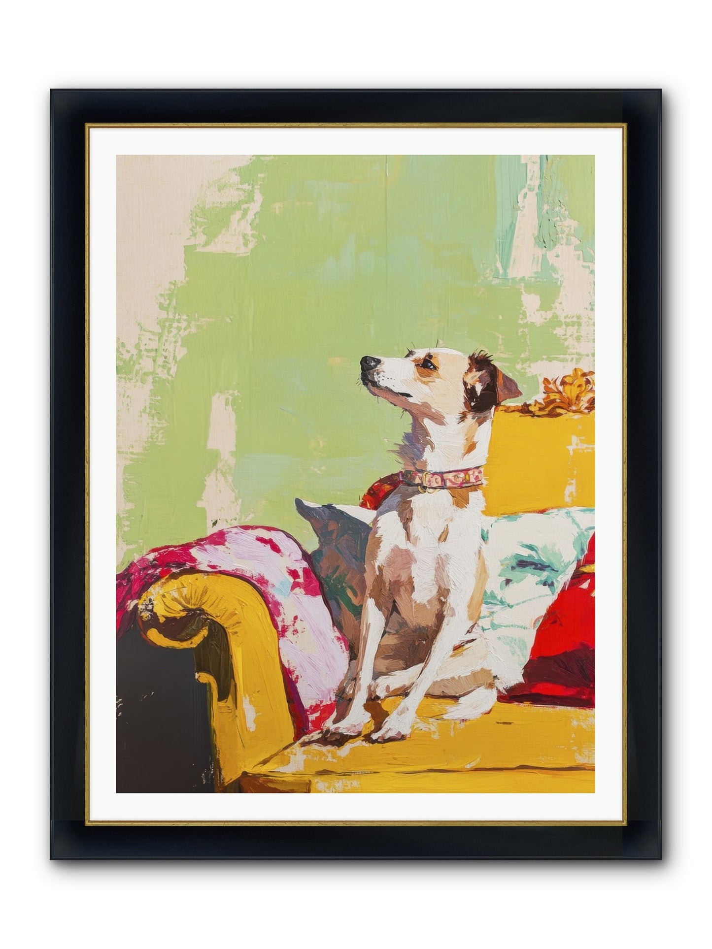 My Sweetest Memory Framed Print - Wide Black w/Gold 36x48