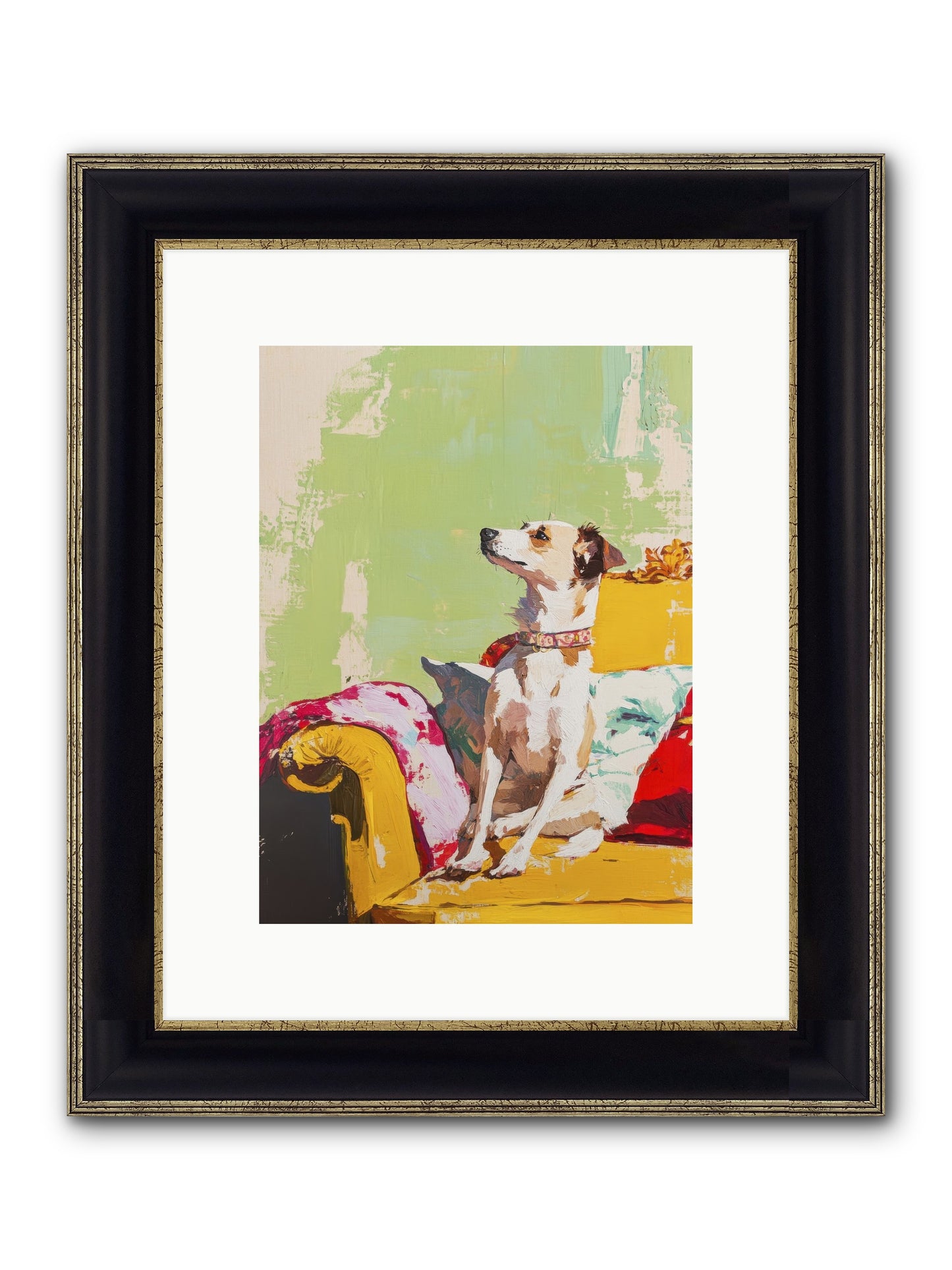 My Sweetest Memory Framed Print - Black & Gold 9x12