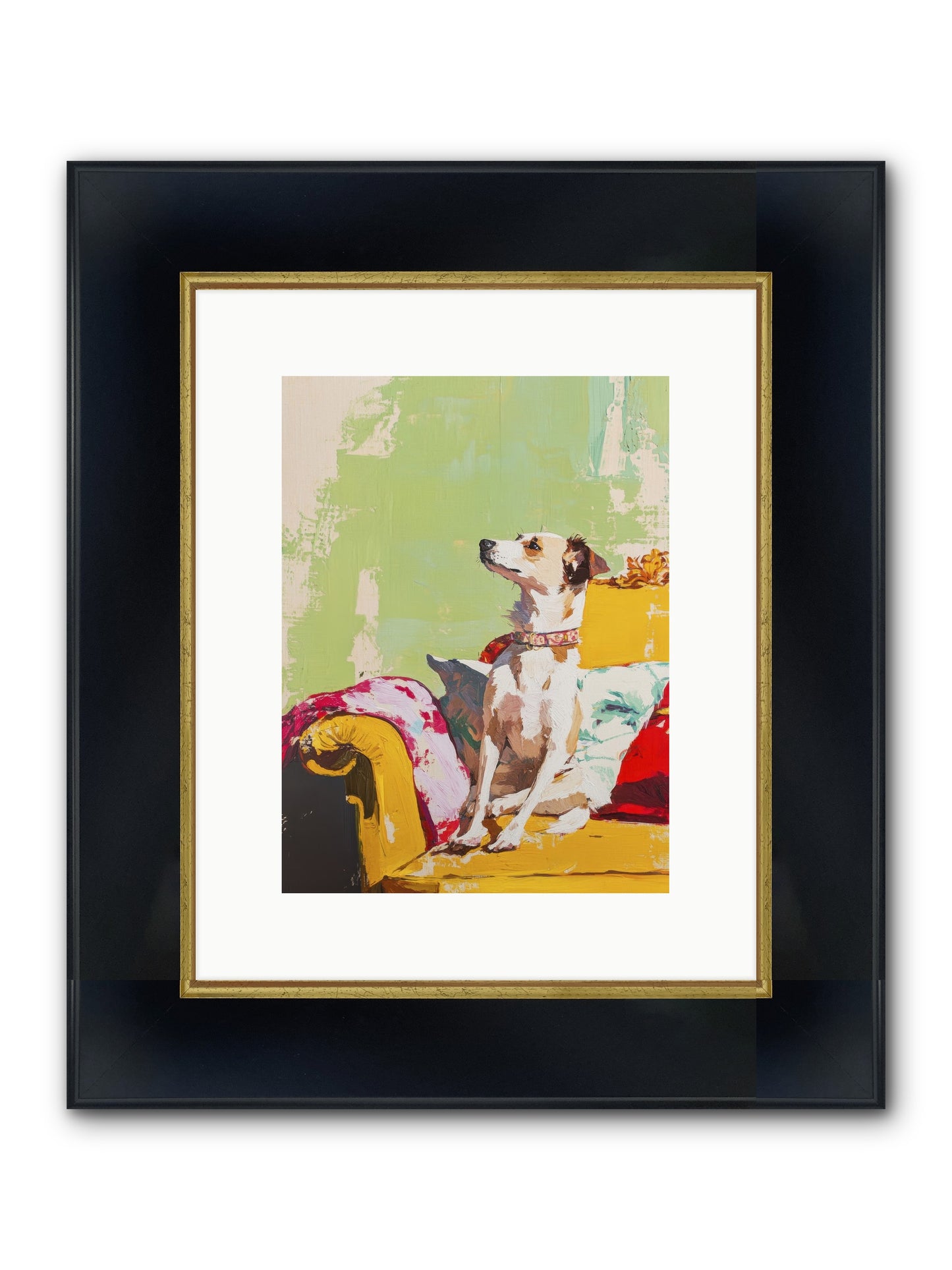 My Sweetest Memory Framed Print - Wide Black w/Gold 9x12