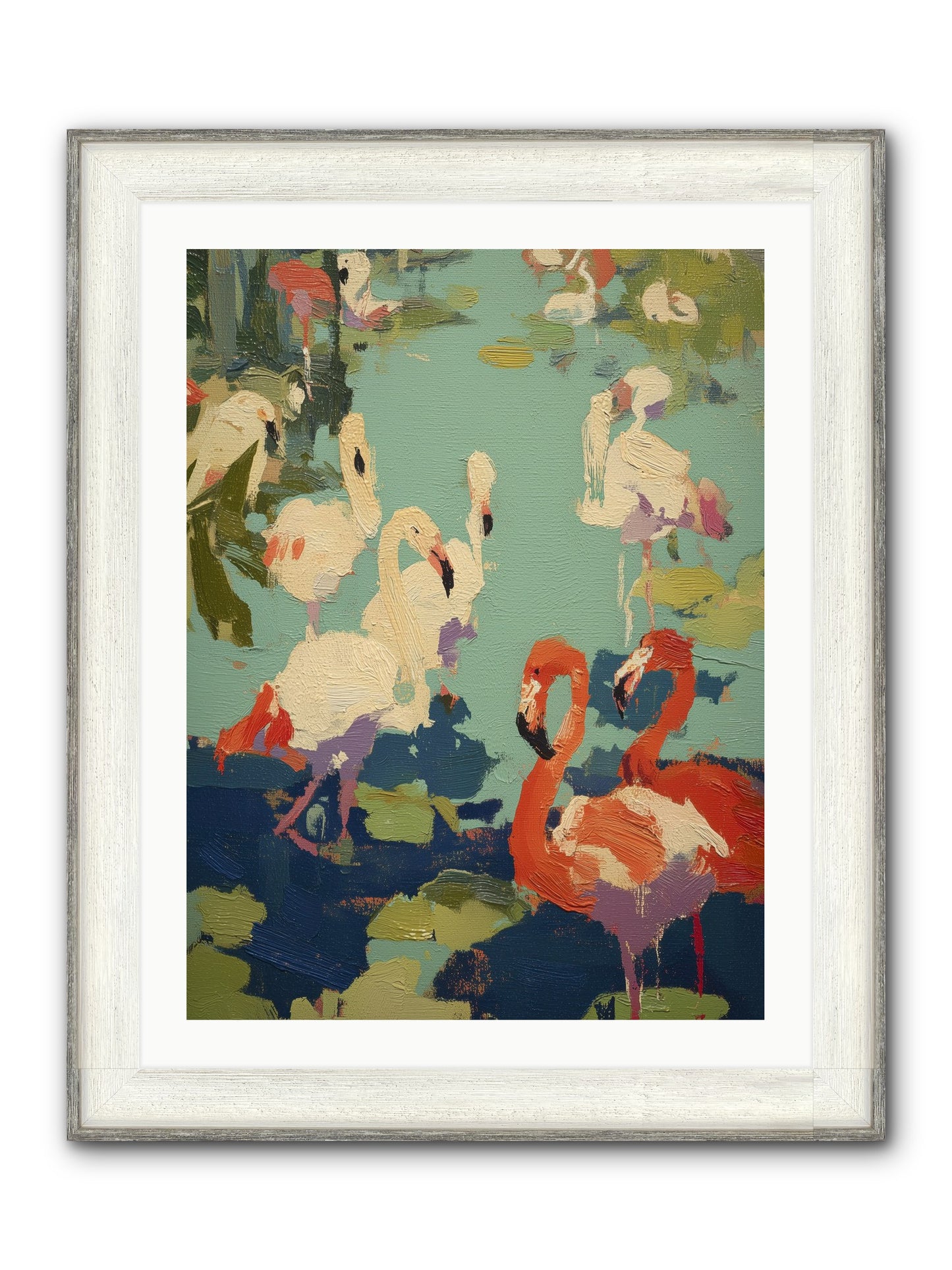 Natural Authority Framed Print - Driftwood White 24x32