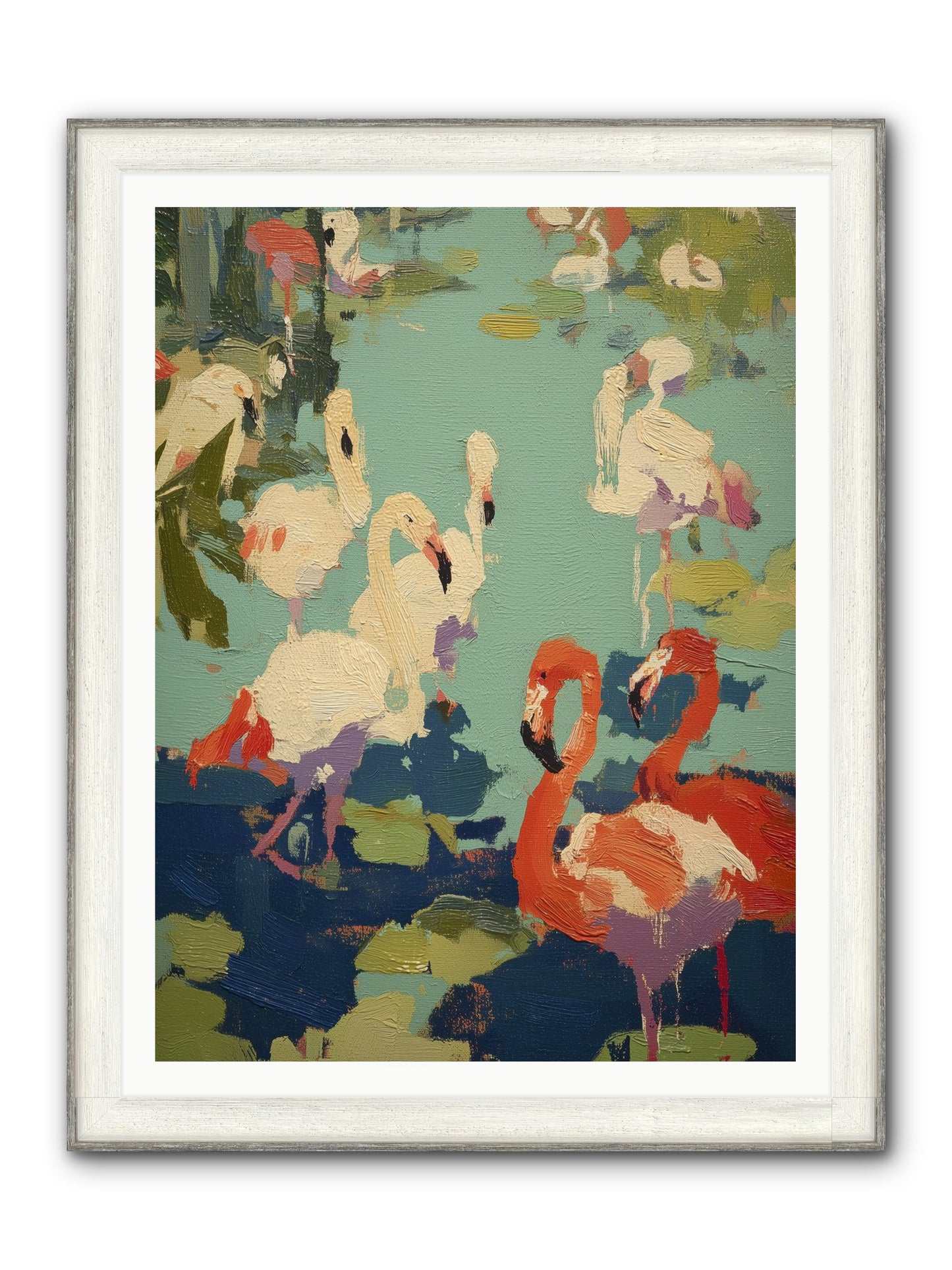 Natural Authority Framed Print - Driftwood White 36x48