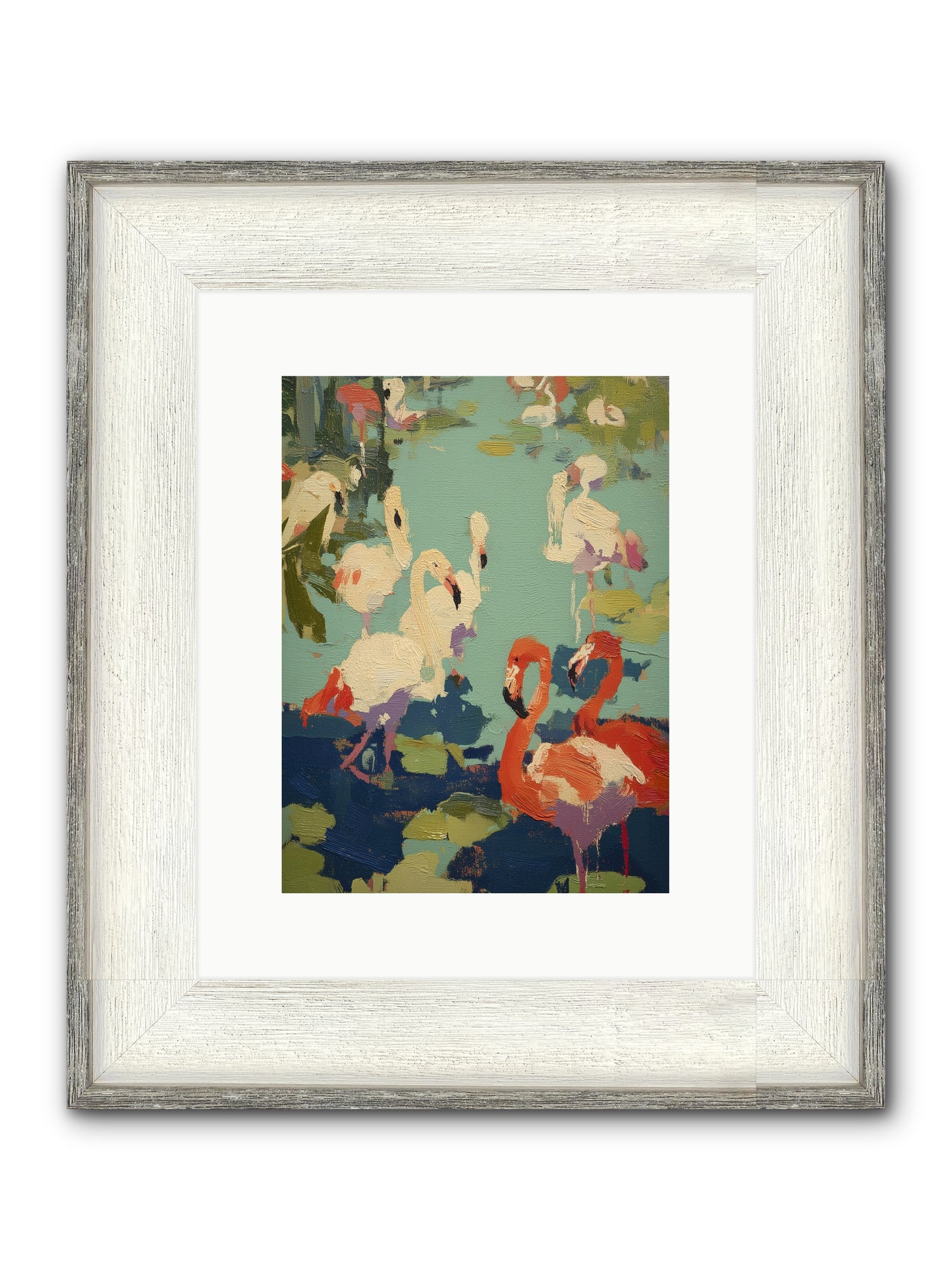 Natural Authority Framed Print - Driftwood White 9x12