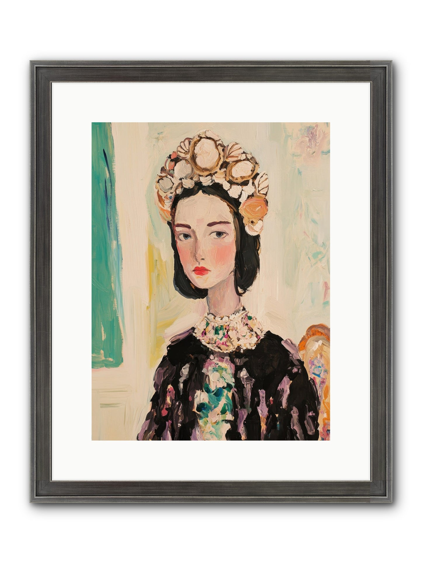 Nautical Nobility Framed Print - Slimwoods Black/Silver 12x16