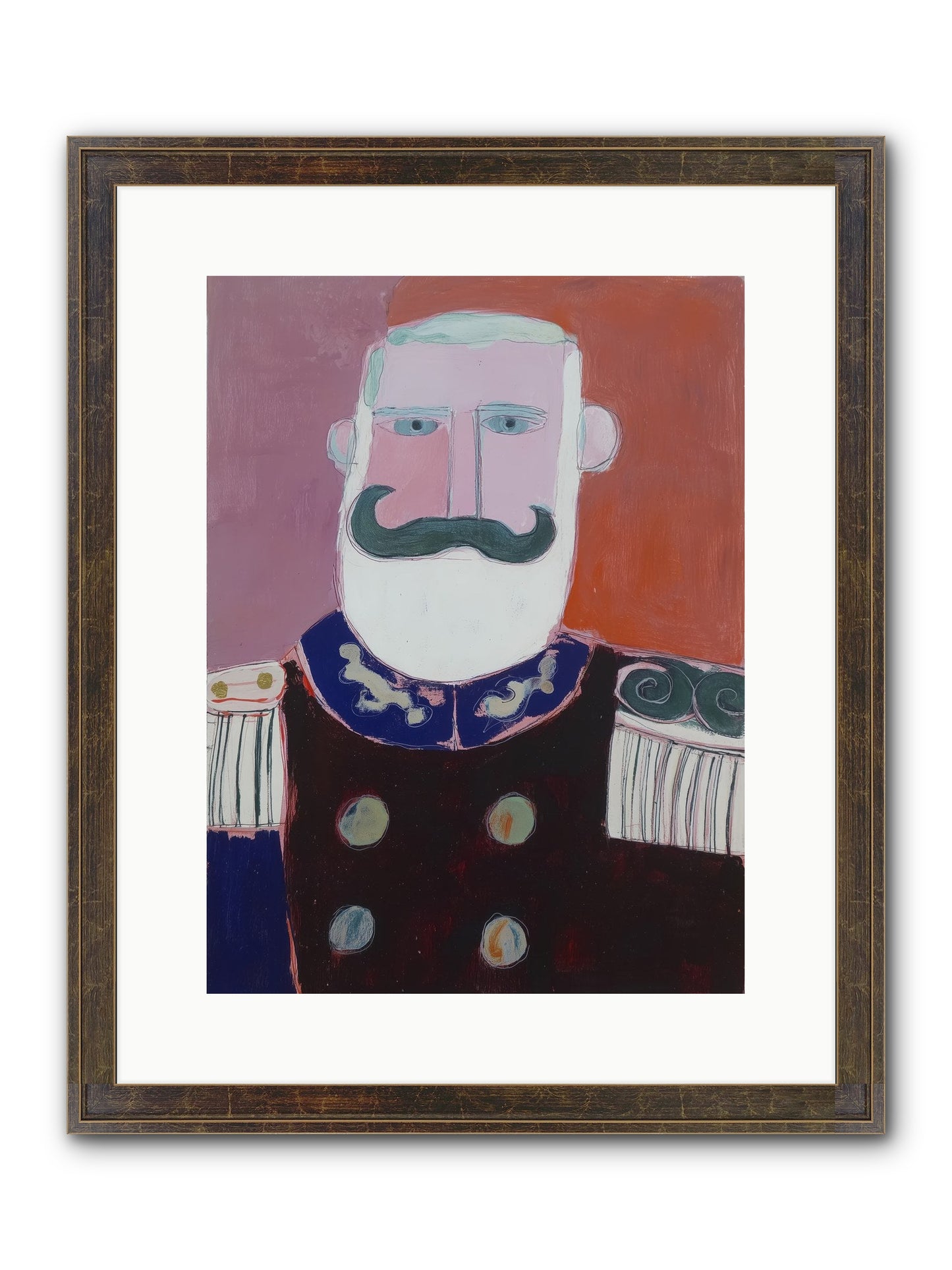 Navigator Of Hope Framed Print - Slimwoods Black/Gold 12x16