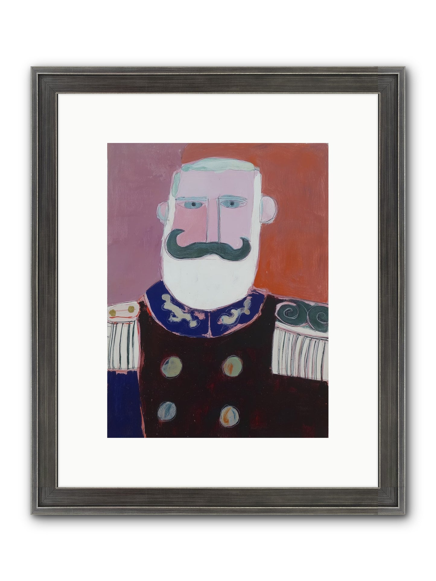 Navigator Of Hope Framed Print - Slimwoods Black/Silver 9x12