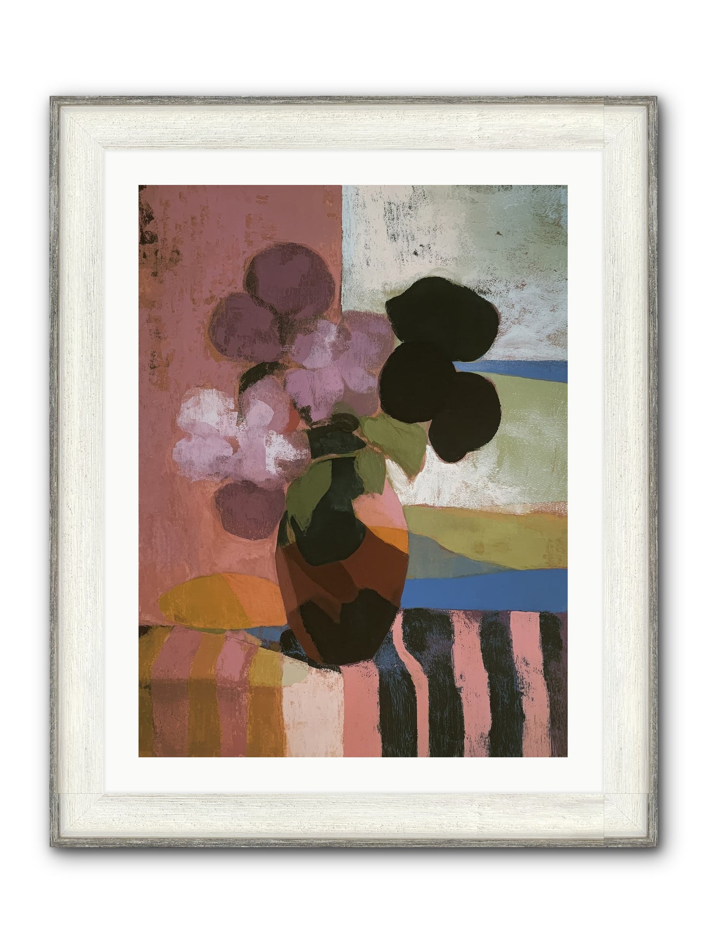 Netherfield Framed Print - Driftwood White 24x32