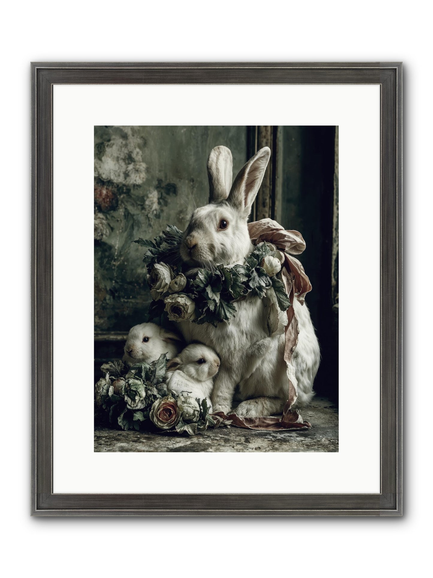 Never Ending Story Framed Print - Slimwoods Black/Silver 12x16