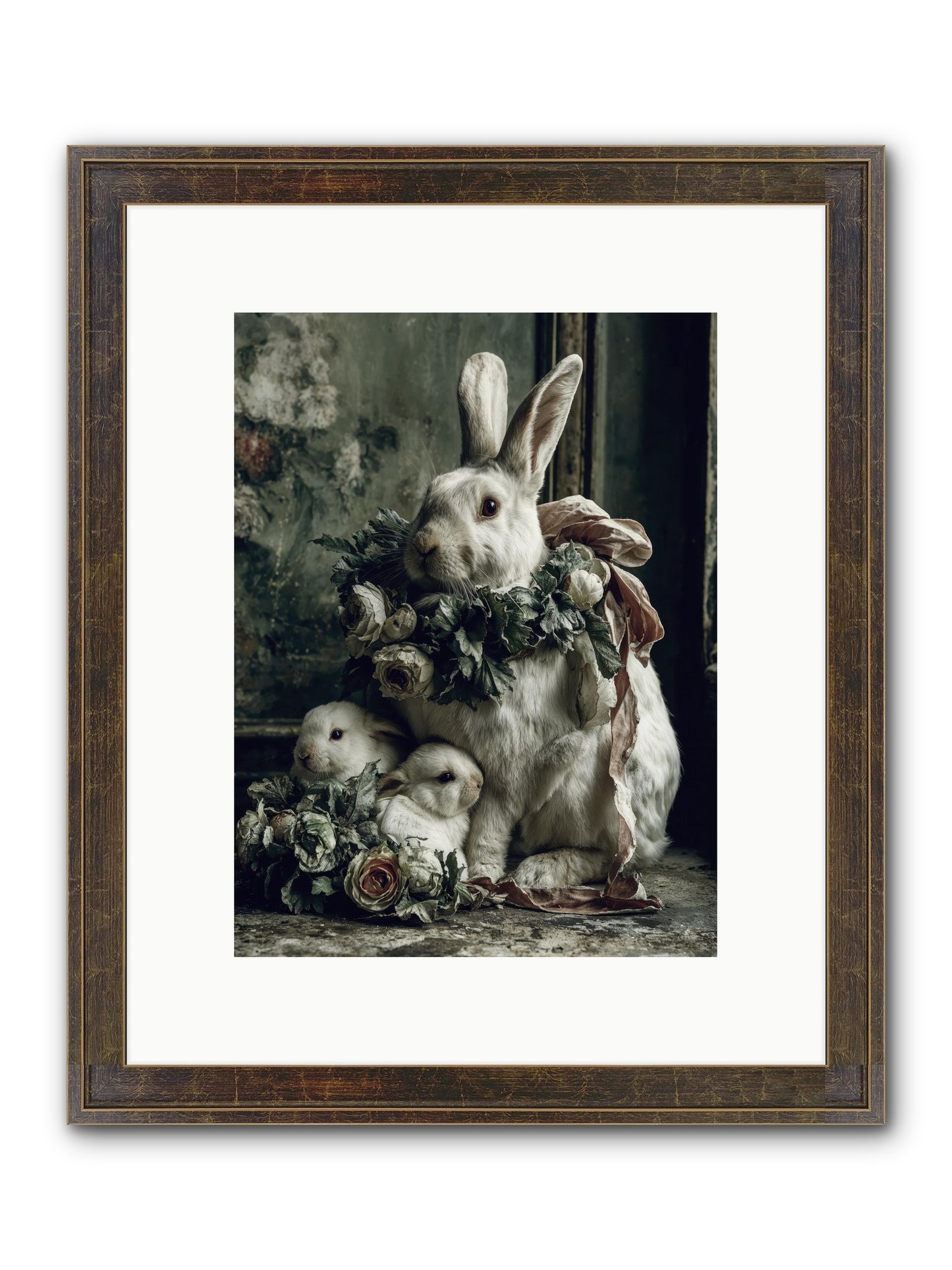 Never Ending Story Framed Print - Slimwoods Black/Gold 9x12