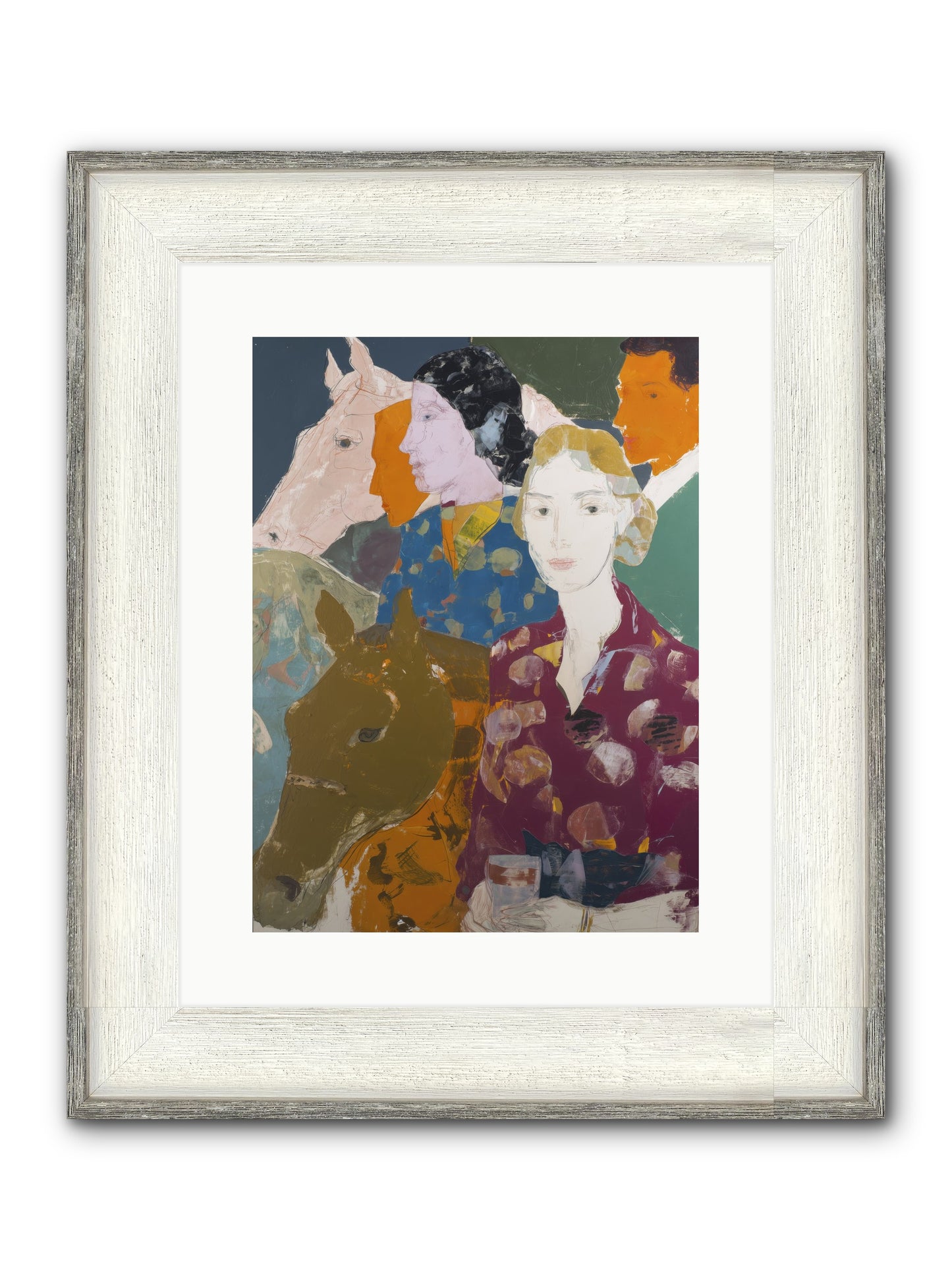 New Hope Framed Print - Driftwood White 12x16