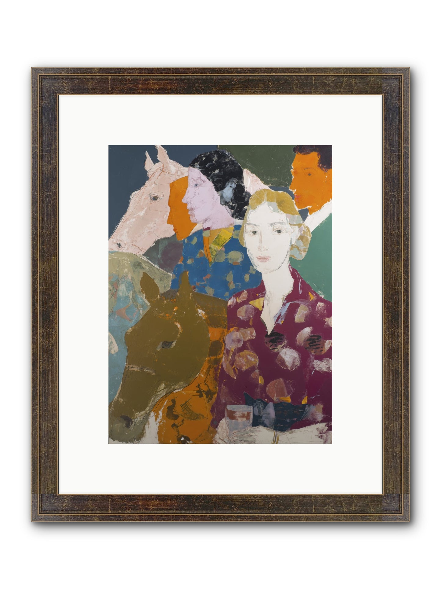 New Hope Framed Print - Slimwoods Black/Gold 9x12