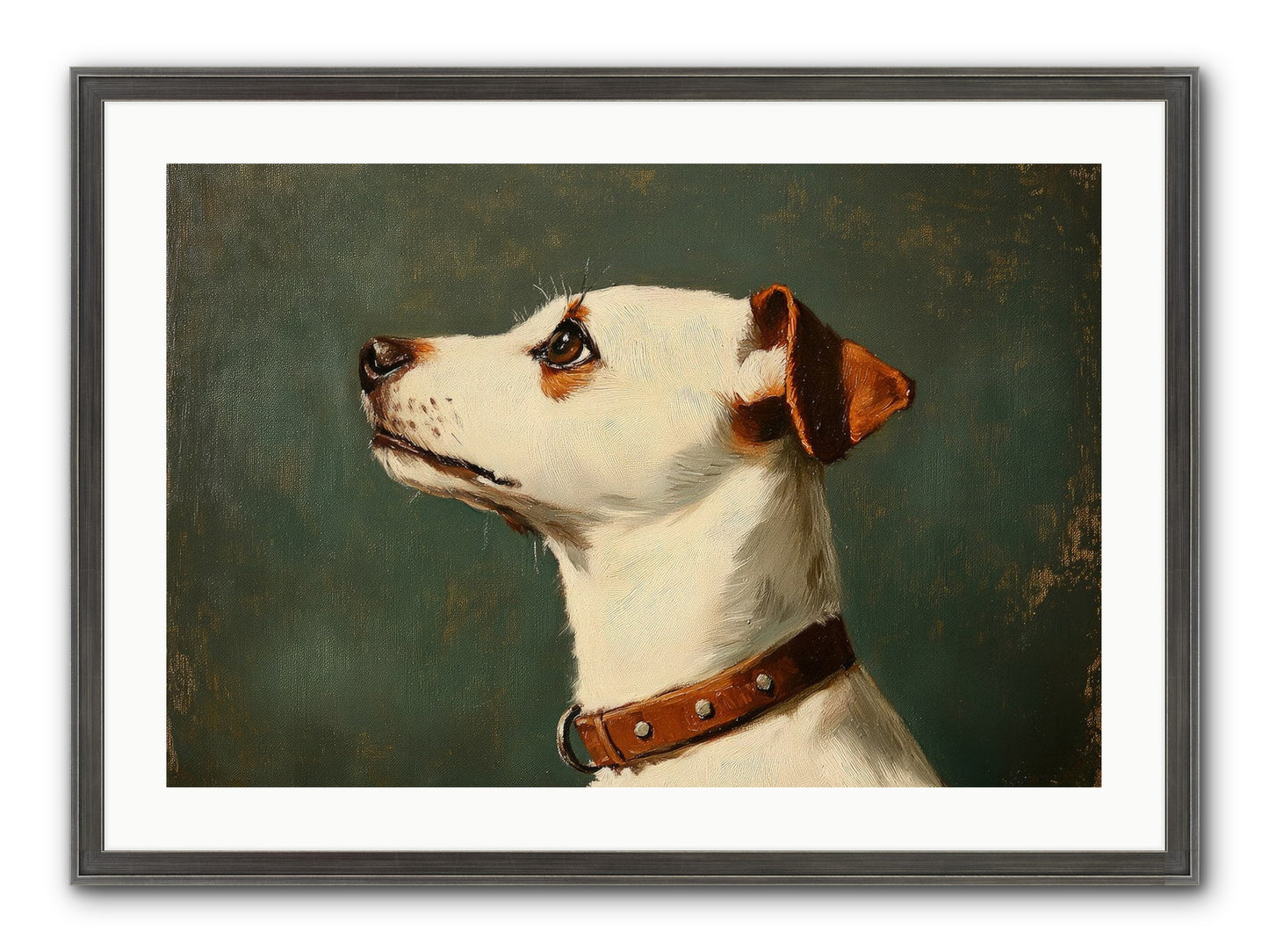 Noble Heart Framed Print - Slimwoods Black/Silver 30x20