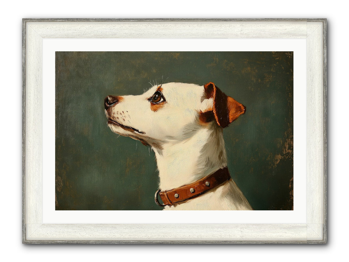 Noble Heart Framed Print - Driftwood White 36x24