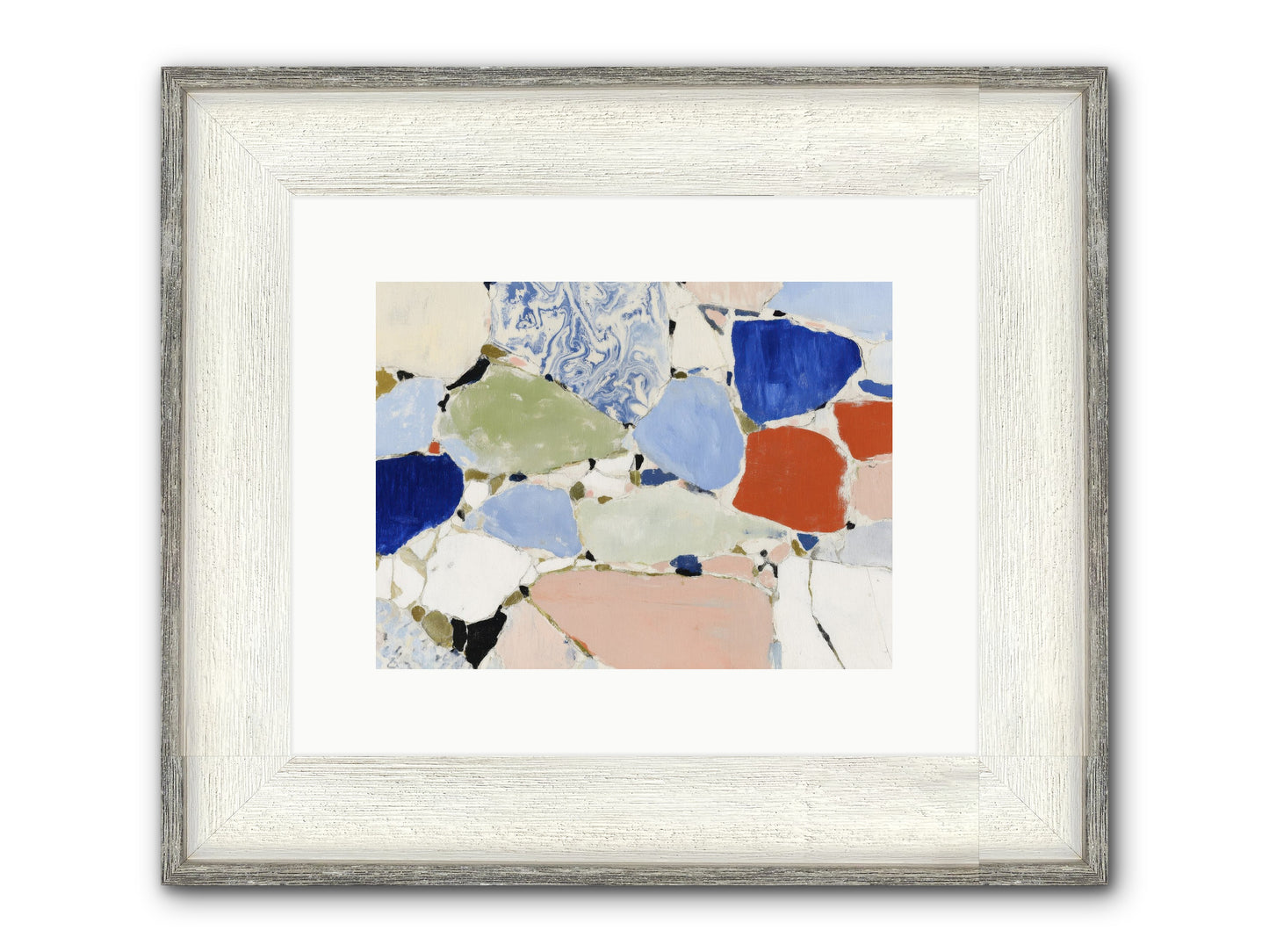 Numinous Framed Print - Driftwood White 12x9