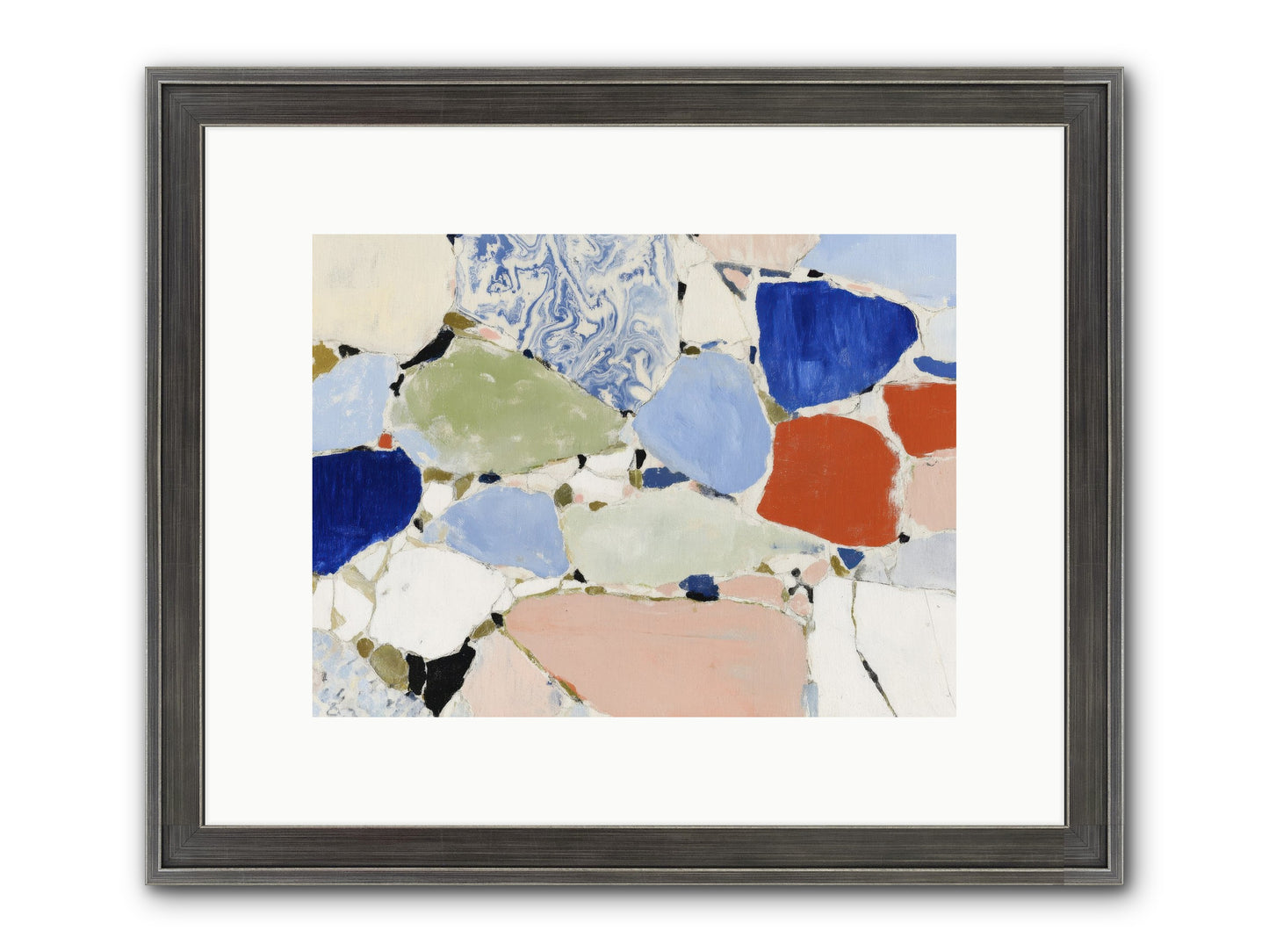 Numinous Framed Print - Slimwoods Black/Silver 12x9
