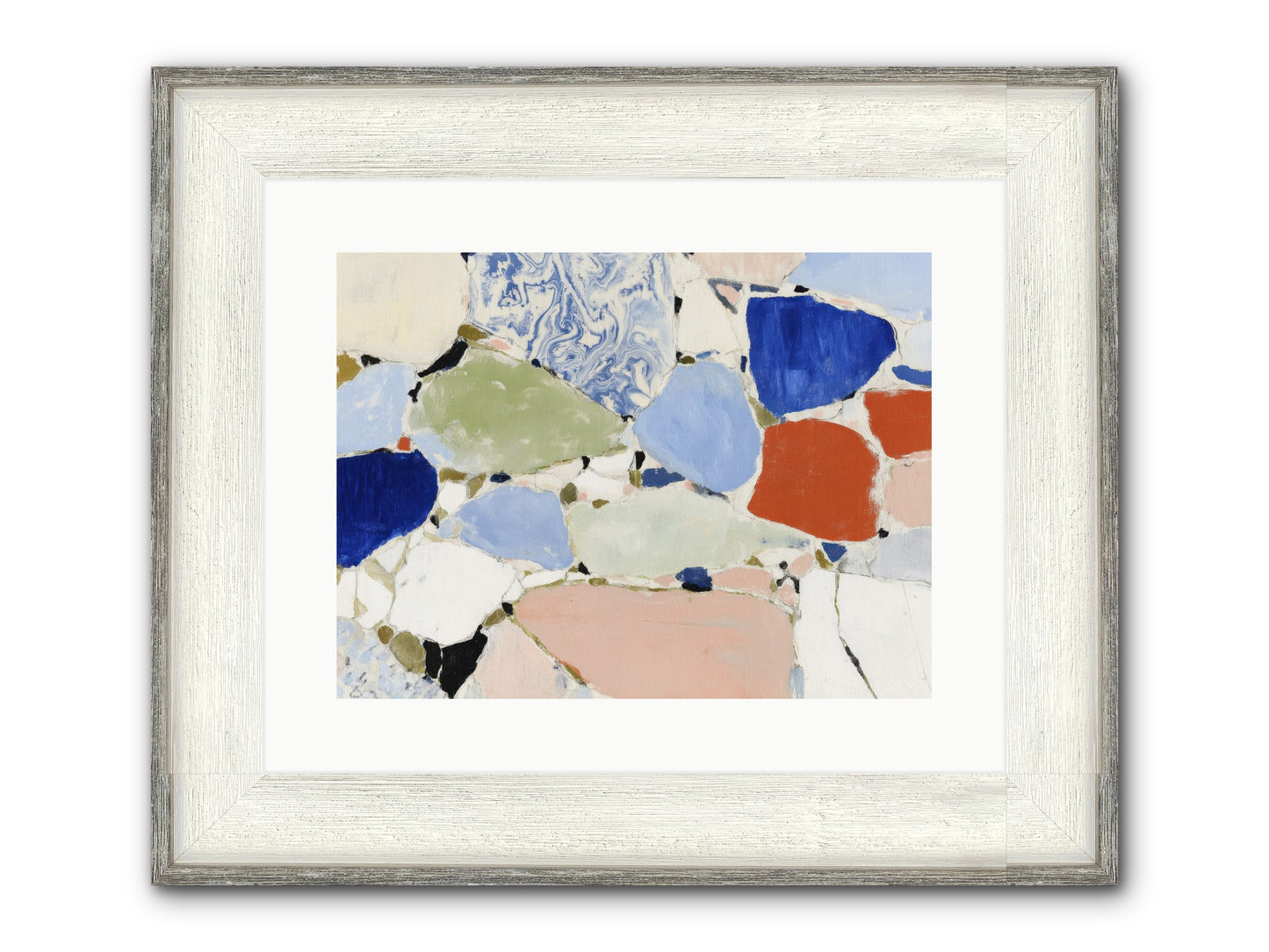 Numinous Framed Print - Driftwood White 16x12