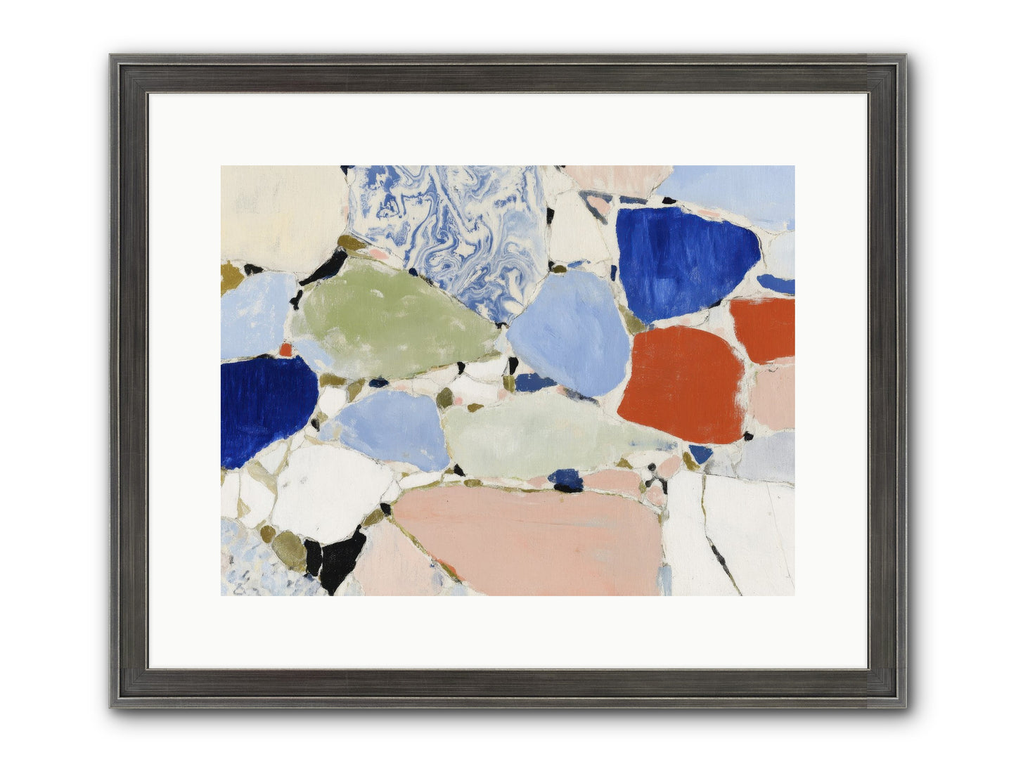 Numinous Framed Print - Slimwoods Black/Silver 16x12
