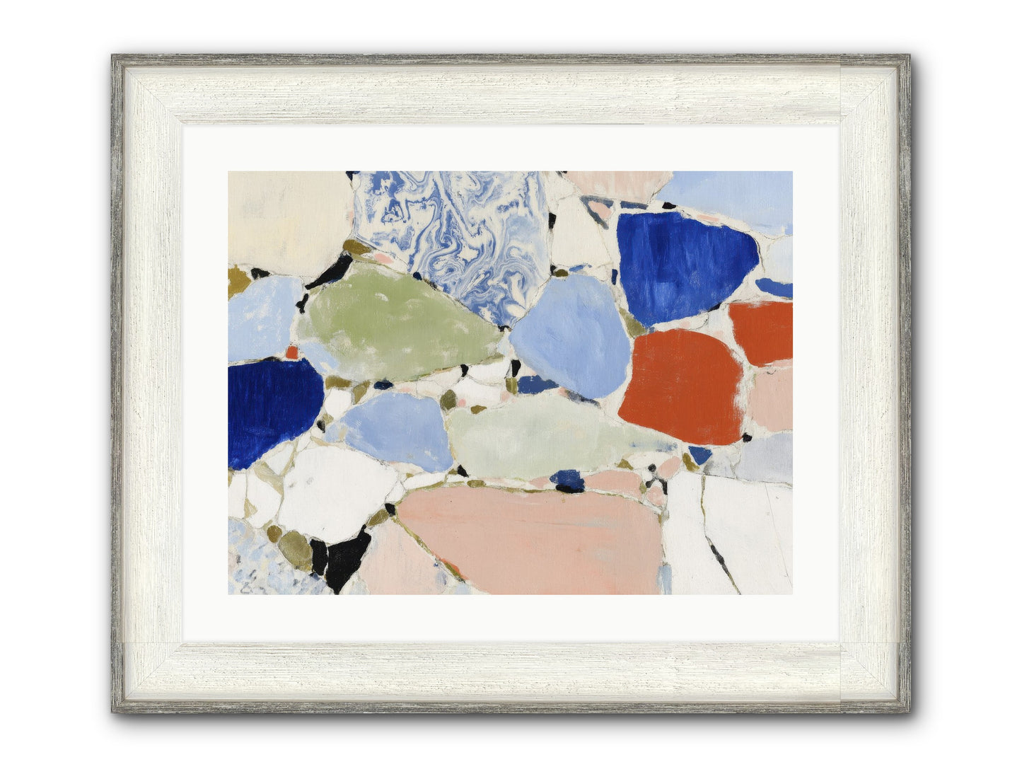 Numinous Framed Print - Driftwood White 24x18
