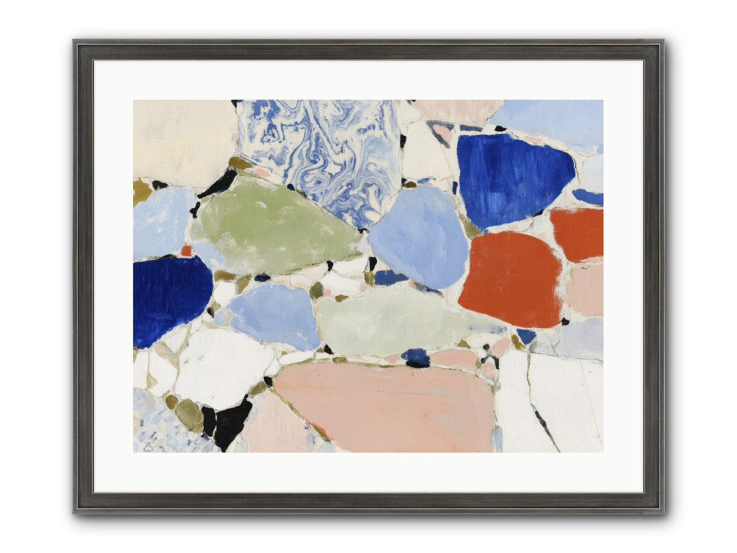 Numinous Framed Print - Slimwoods Black/Silver 24x18