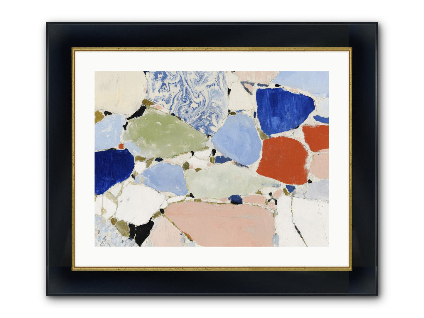 Numinous Framed Print - Wide Black w/Gold 24x18