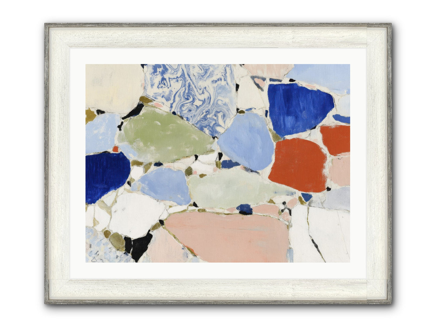 Numinous Framed Print - Driftwood White 32x24