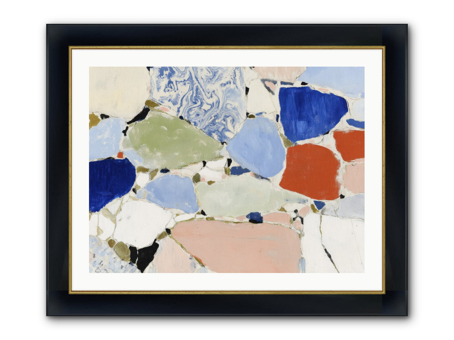 Numinous Framed Print - Wide Black w/Gold 32x24