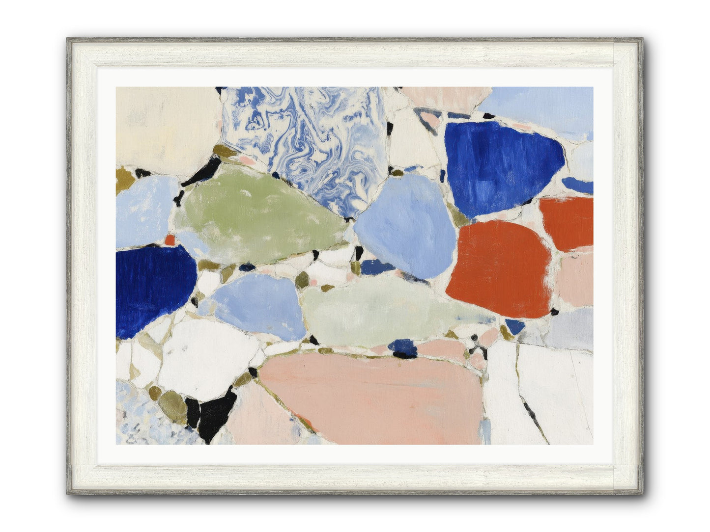 Numinous Framed Print - Driftwood White 48x36