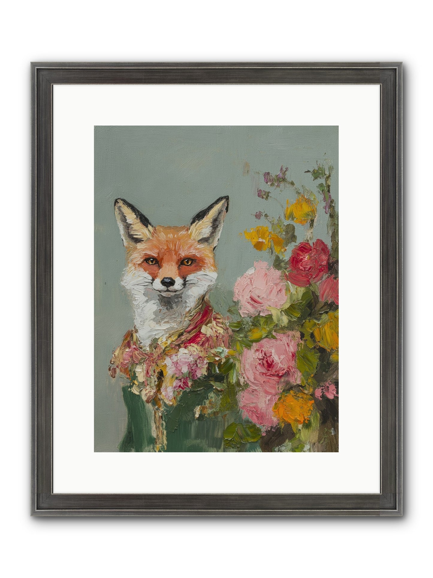 Obscured Paradise Framed Print - Slimwoods Black/Silver 12x16