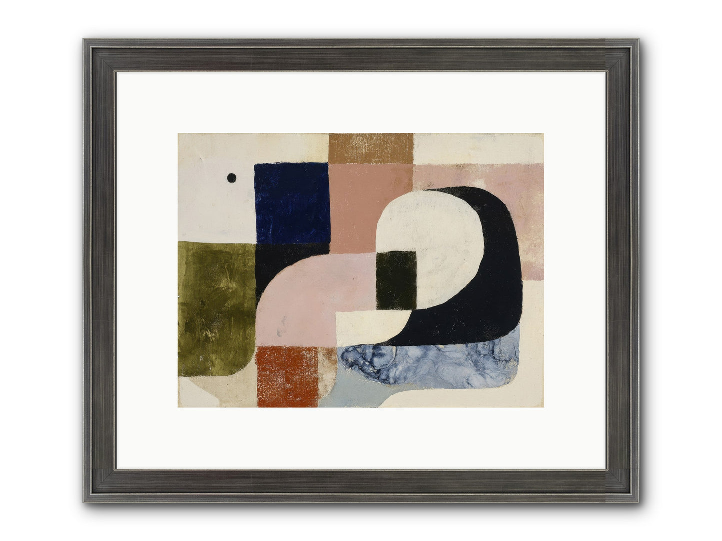 Obsidian Quest No.2 Framed Print - Slimwoods Black/Silver 12x9