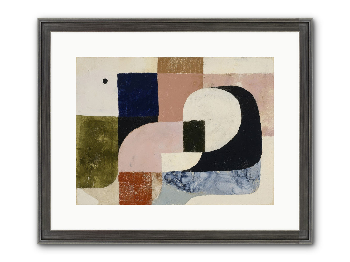 Obsidian Quest No.2 Framed Print - Slimwoods Black/Silver 16x12
